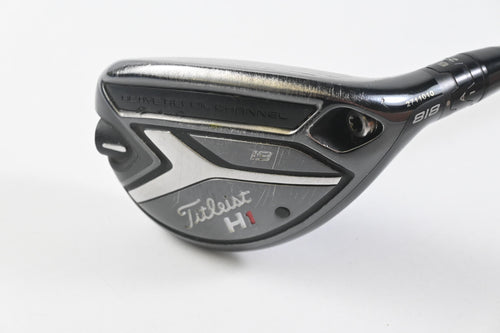 Titleist 818 H1 #3 Hybrid / 19 Degree / Stiff Flex HZRDUS Smoke Black 80 Shaft