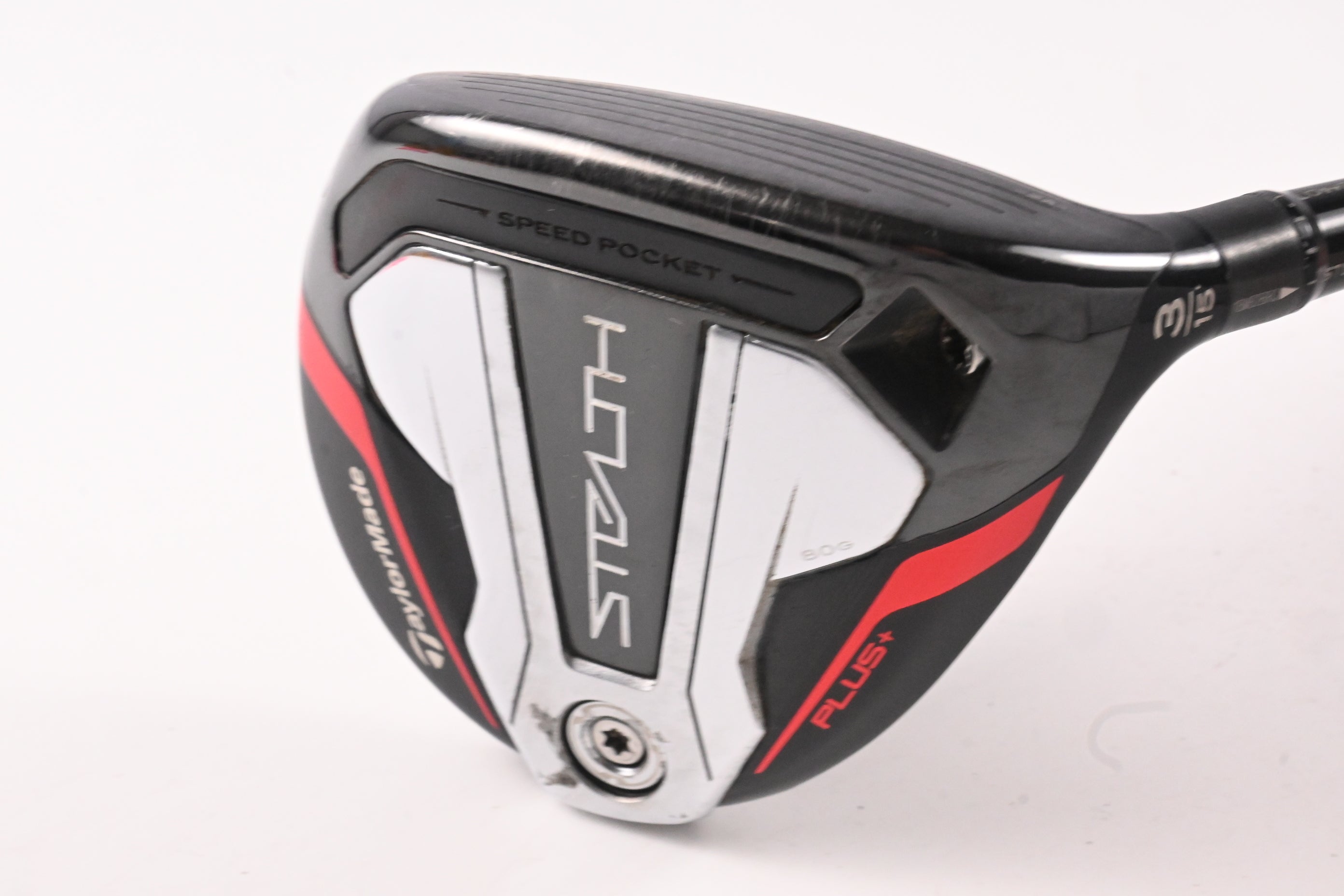 Taylormade Stealth Plus #3 Wood / 15 Degree / Stiff Flex HZRDUS Smoke Black RDX
