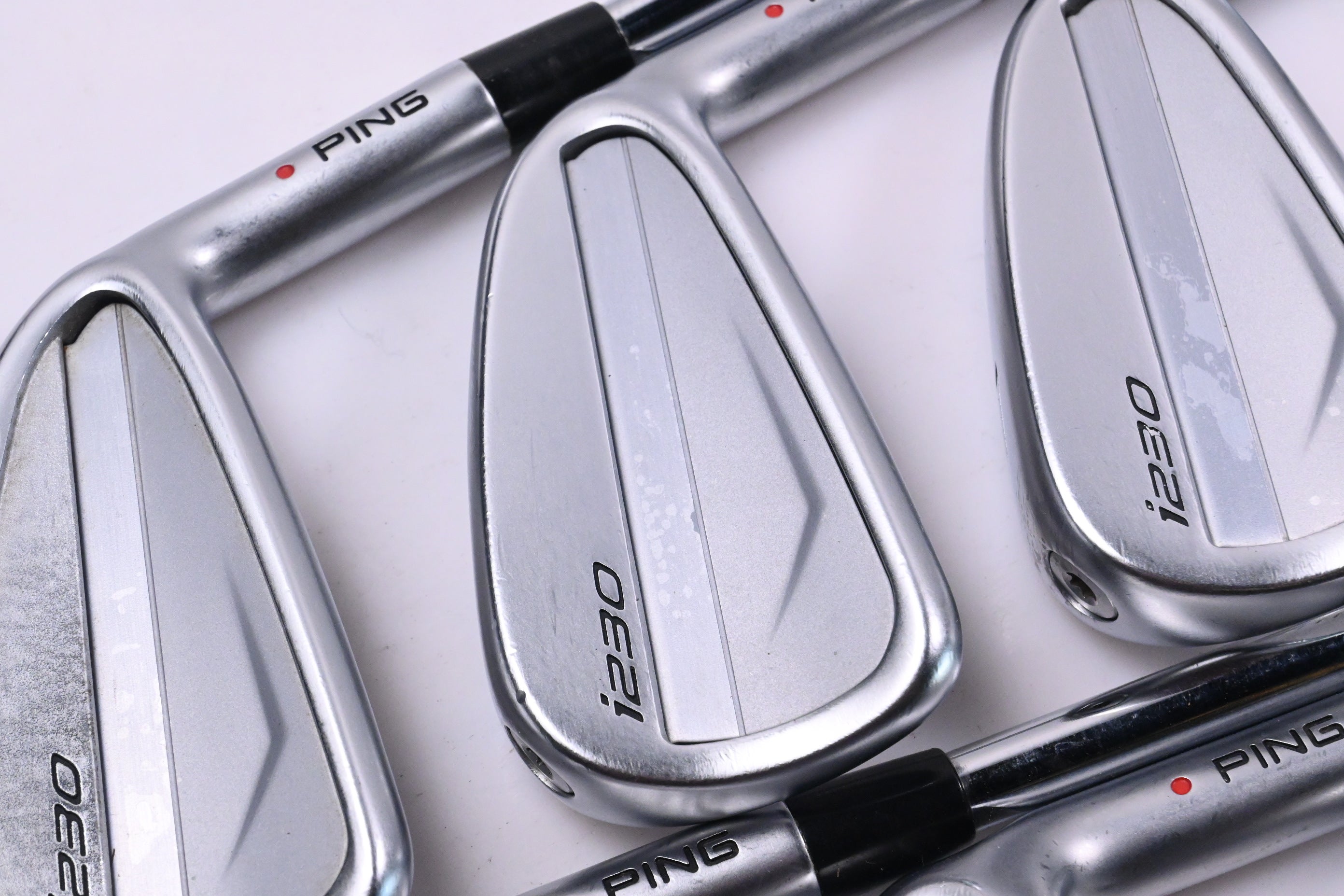 Ping i230 Irons / 5-PW / Red Dot / Regular Flex KBS Tour 110 JI AMW Shafts