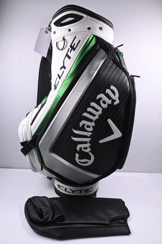Callaway Elyte Tour Bag / 6-Way Divider / Black, White, Green