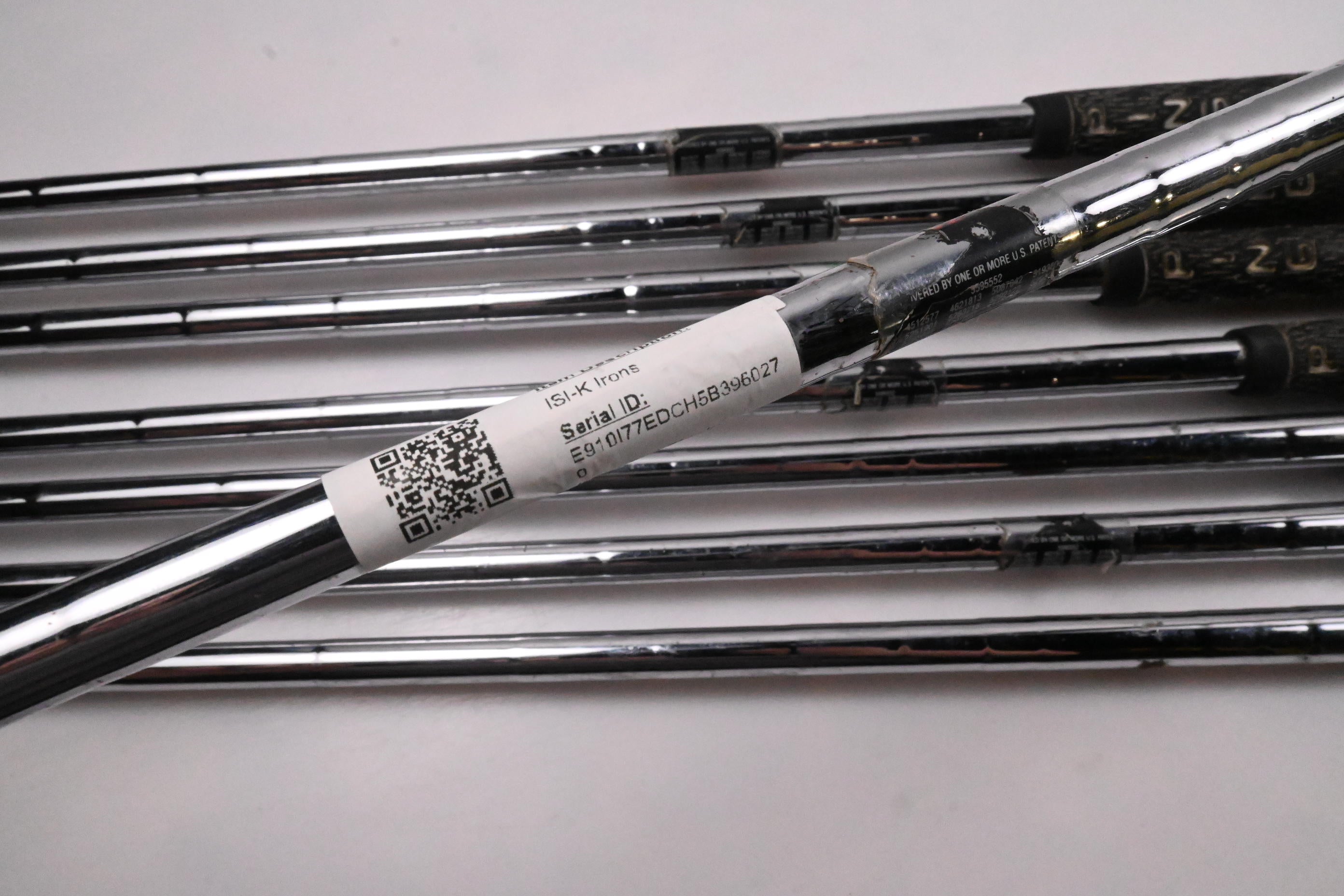 Ping ISI-K Irons / 3-9I+SW / Blue Dot / Regular Flex Ping Kushin Steel Shafts