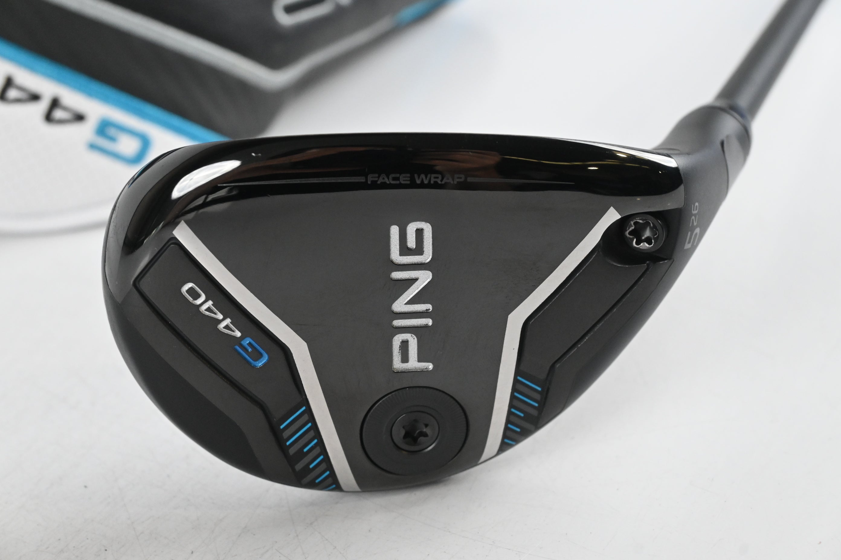 Ping G440 #5 Hybrid / 26 Degree / Regular Flex Ping Alta CB Blue 70 Shaft