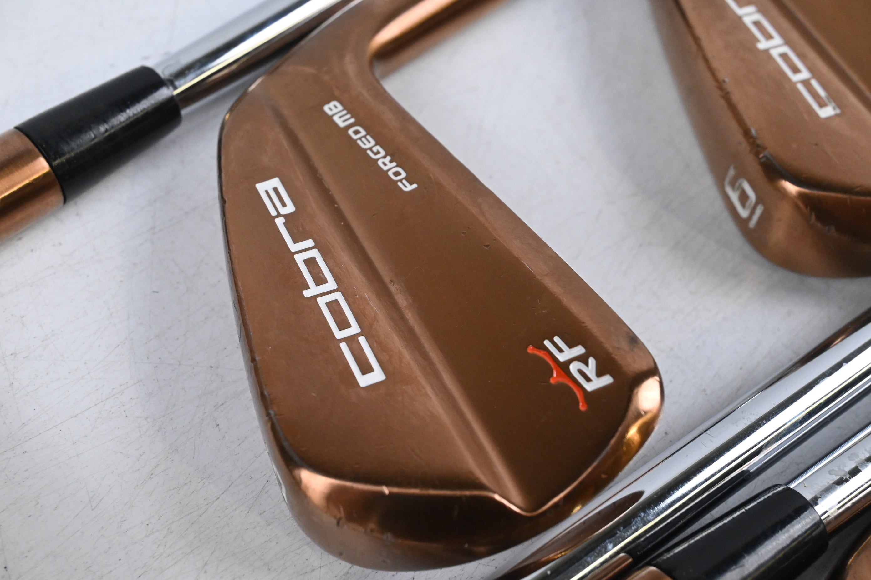 Cobra King RF Forged MB Copper Irons / 4-PW / Regular Flex KBS $-Taper 110