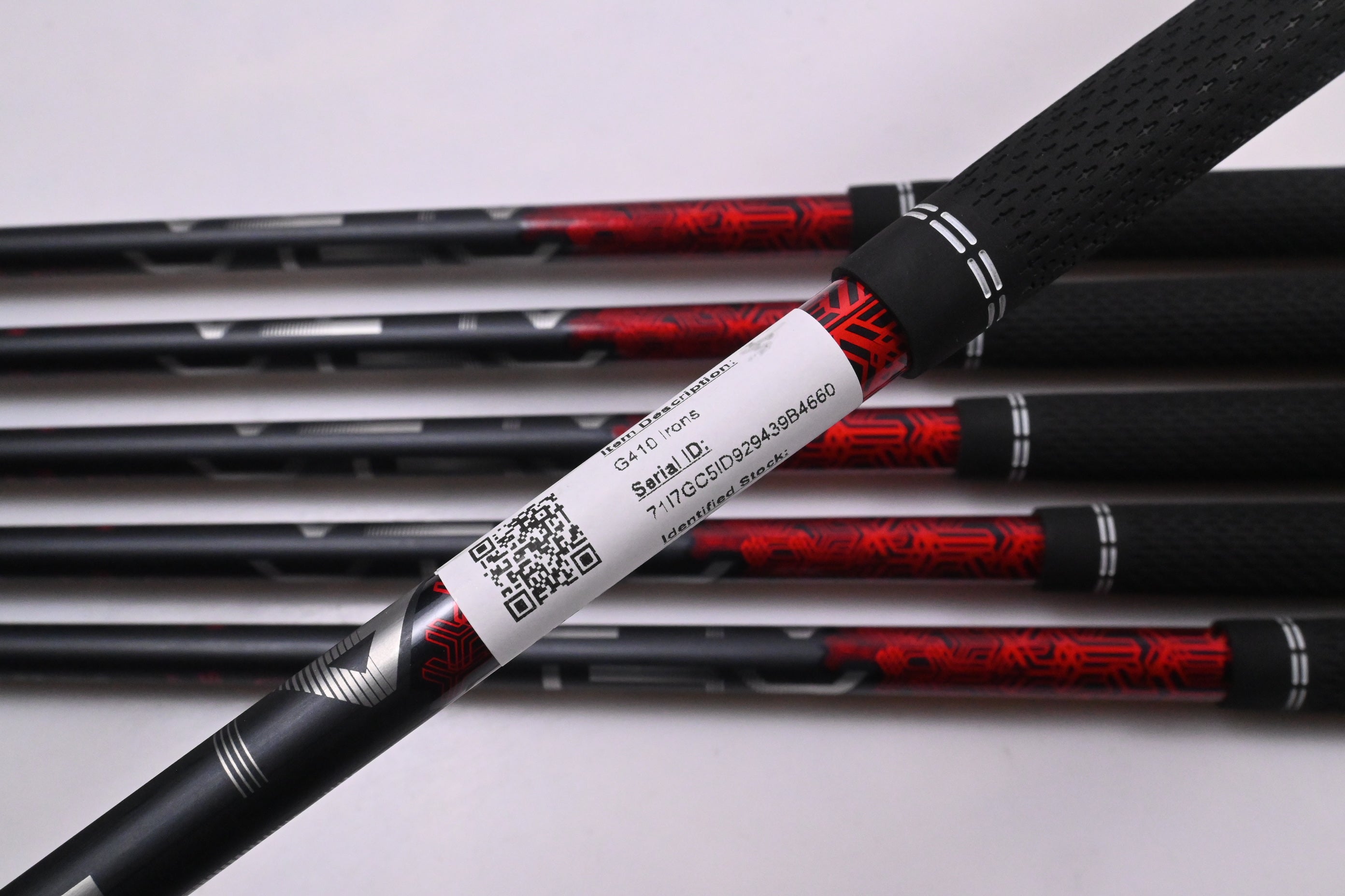 Ping G410 Irons / 5-PW / Red Dot / Senior Flex Ping Alta CB Red Shafts