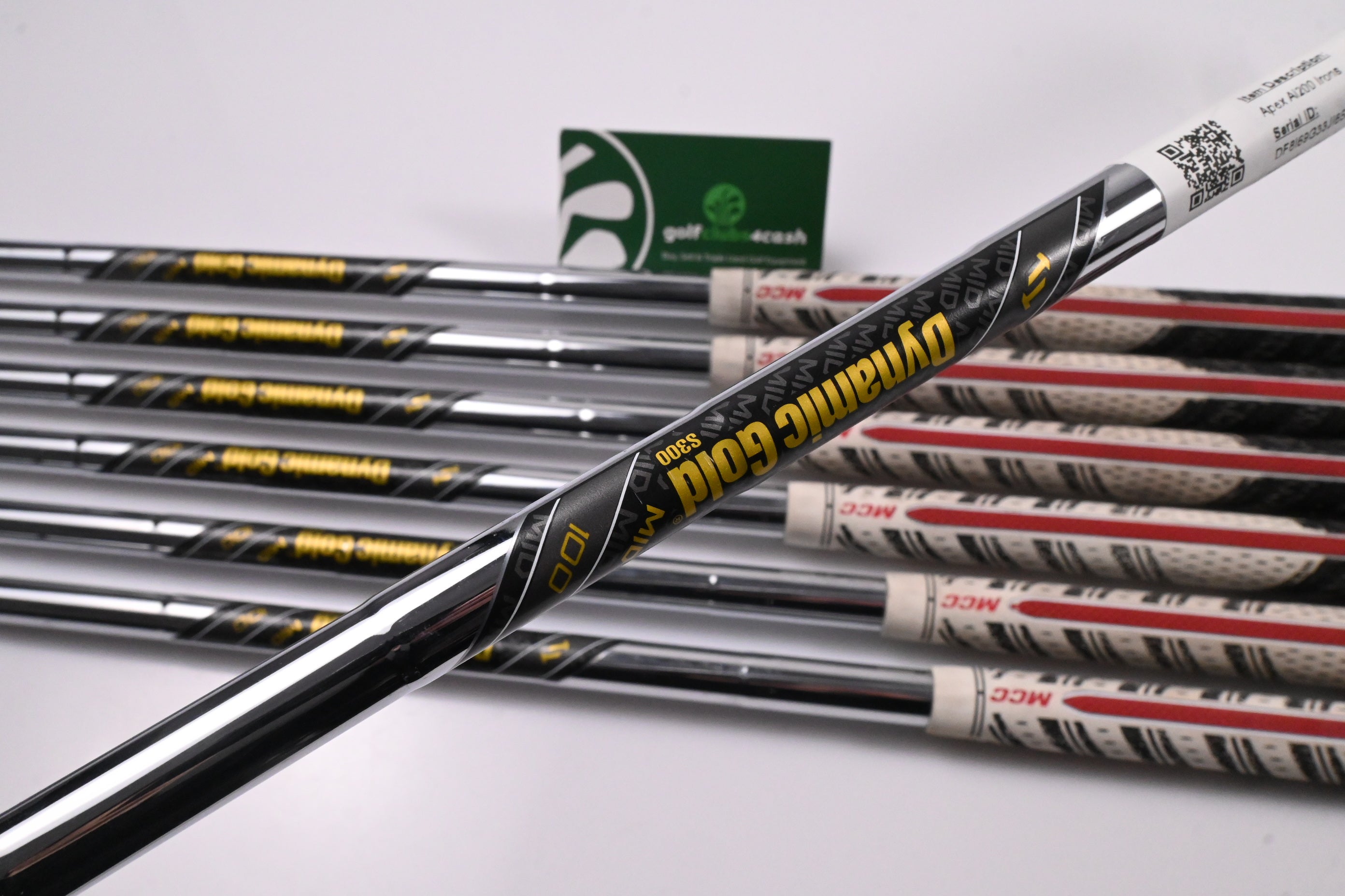 Callaway Apex Ai200 Irons / 4-PW / Stiff Flex Dynamic Gold MID 100 S300 Shafts