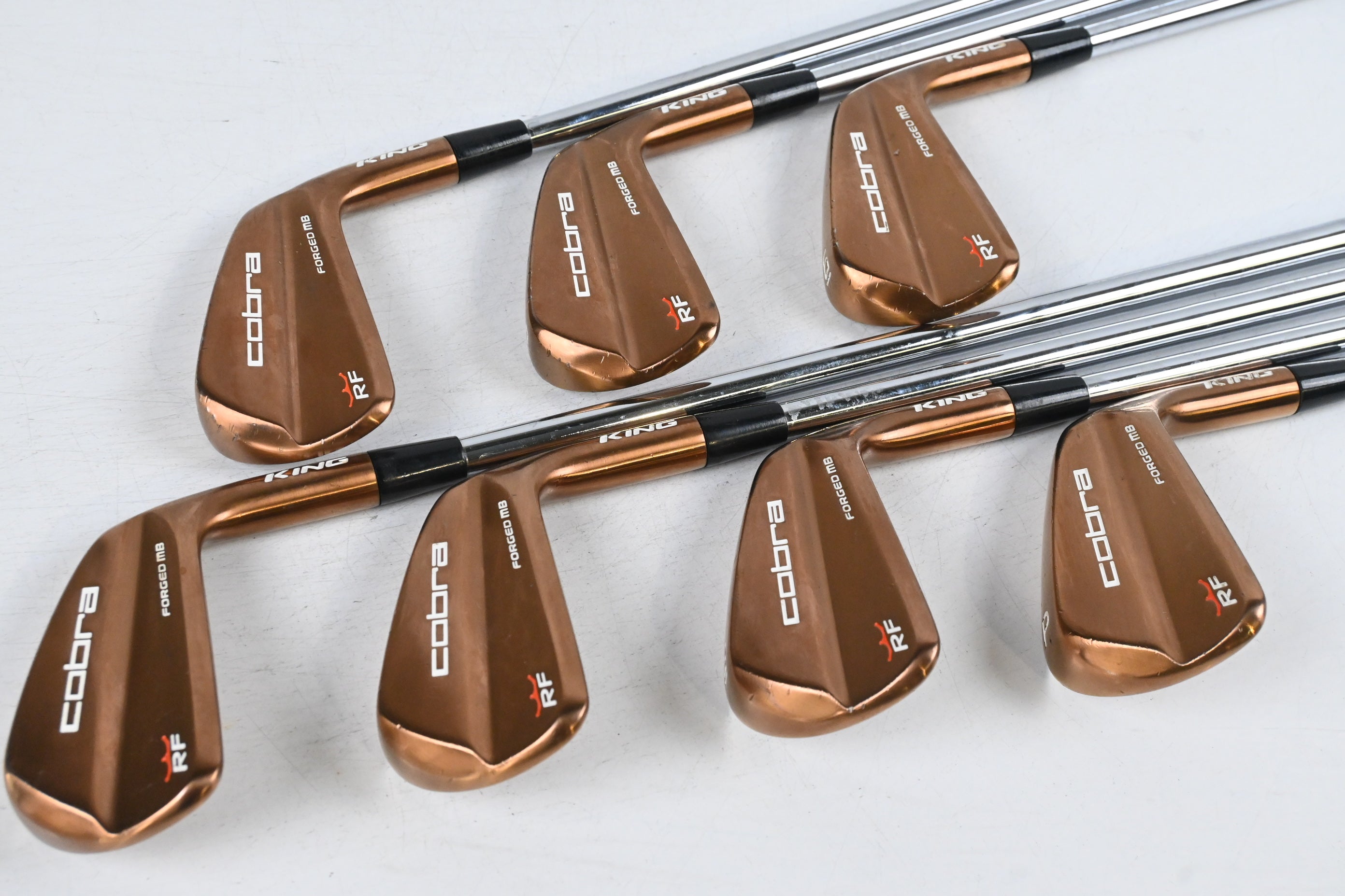 Cobra King RF Forged MB Copper Irons / 4-PW / Regular Flex KBS $-Taper 110