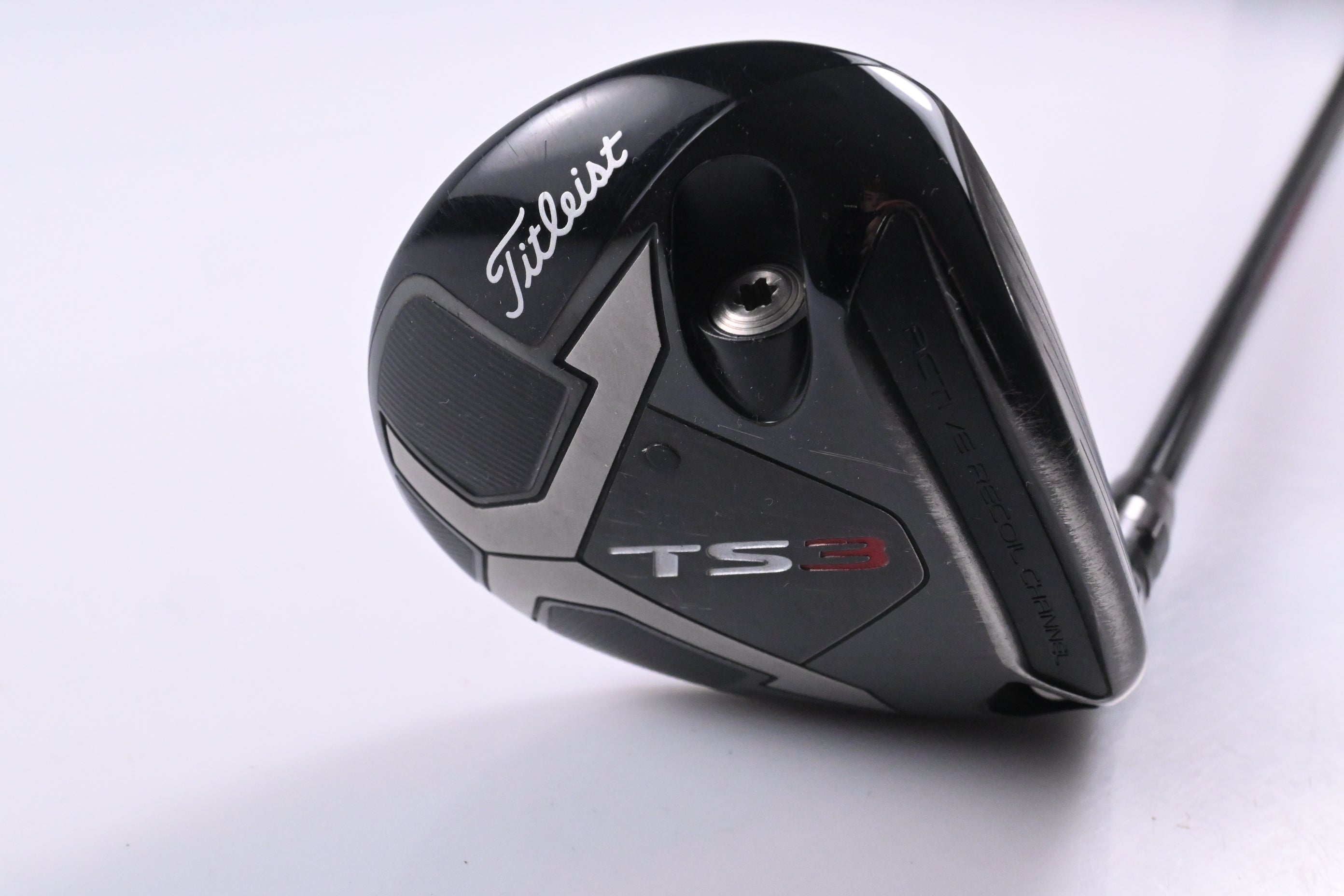 Titleist TS3 #3 Wood / 16.5 Degree / Stiff Flex Hzrdus Smoke RDX Black 70