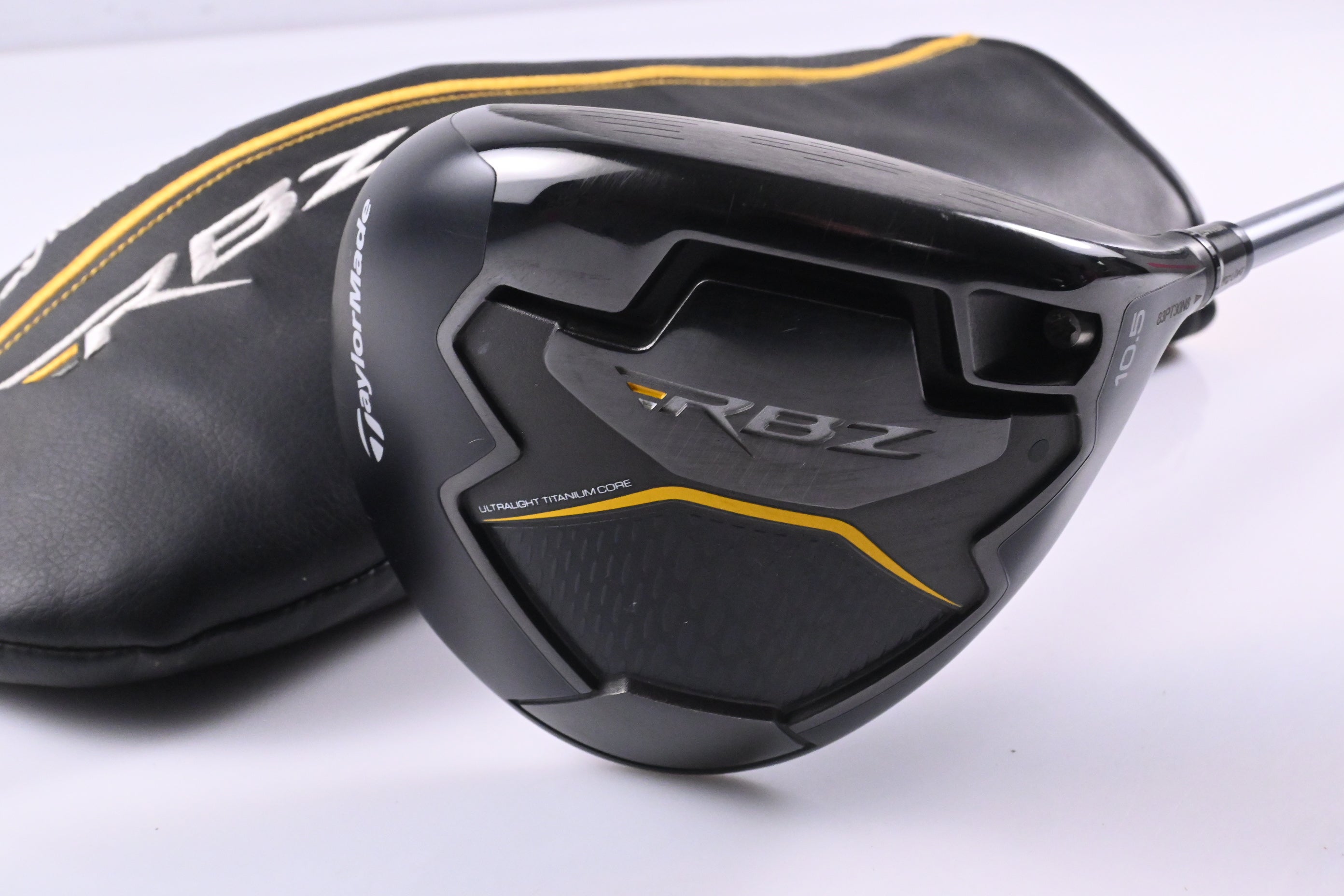 Taylormade RBZ Black Driver / 10.5 Degree / Regular Flex Matrix White Tie X4 55