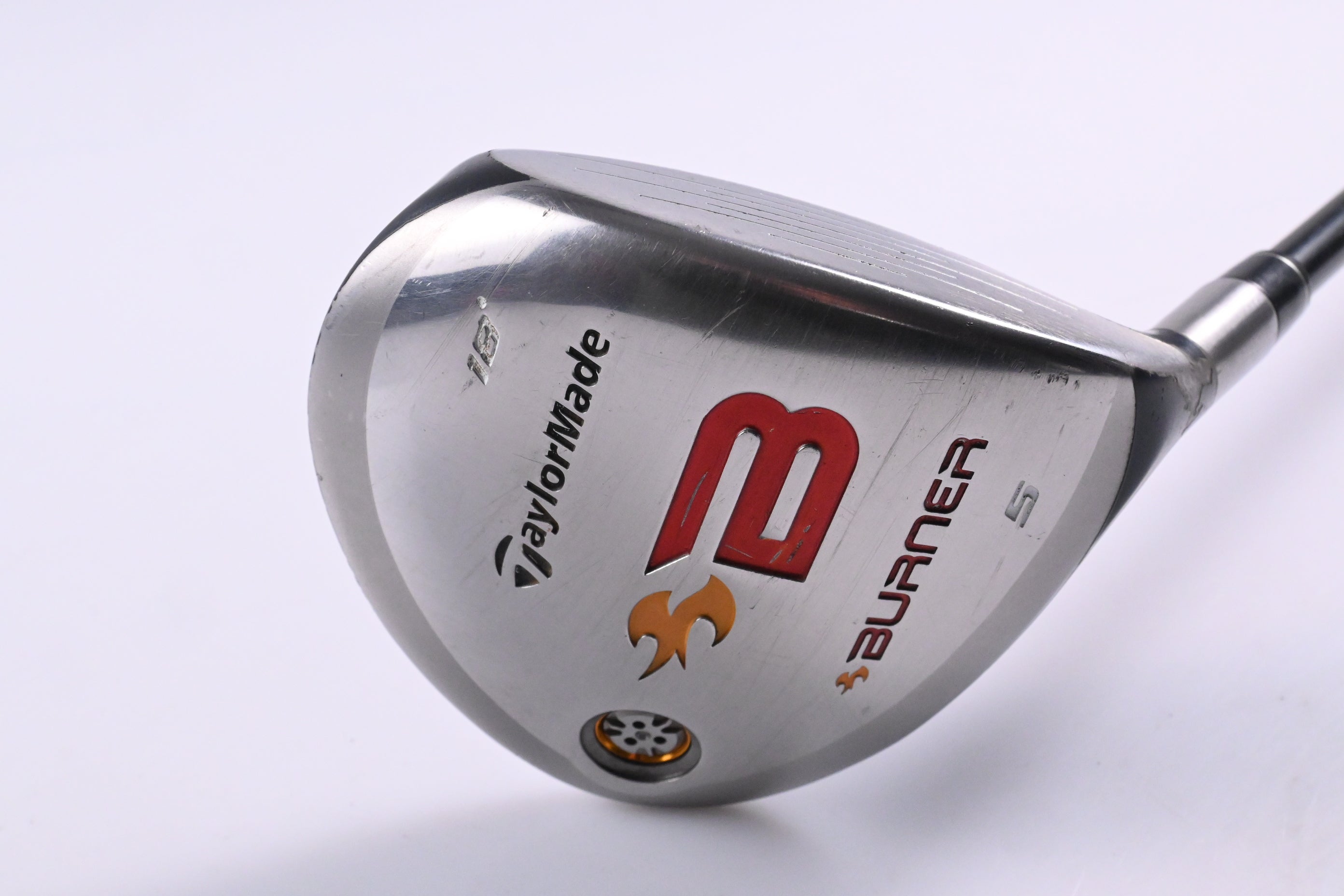 Taylormade Burner 2008 #5 Wood / 18 Degree / Regular Flex Burner REAX 49 Shaft