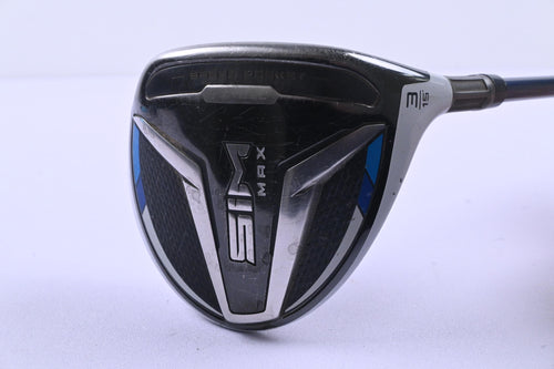 Taylormade SIM Max #3 Wood / 15 Degree / Regular Flex Ventus Blue 5 Shaft