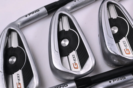Ping G400 Irons / 5-PW+GW+SW / Black Dot / Regular Flex Ping Alta CB Shafts