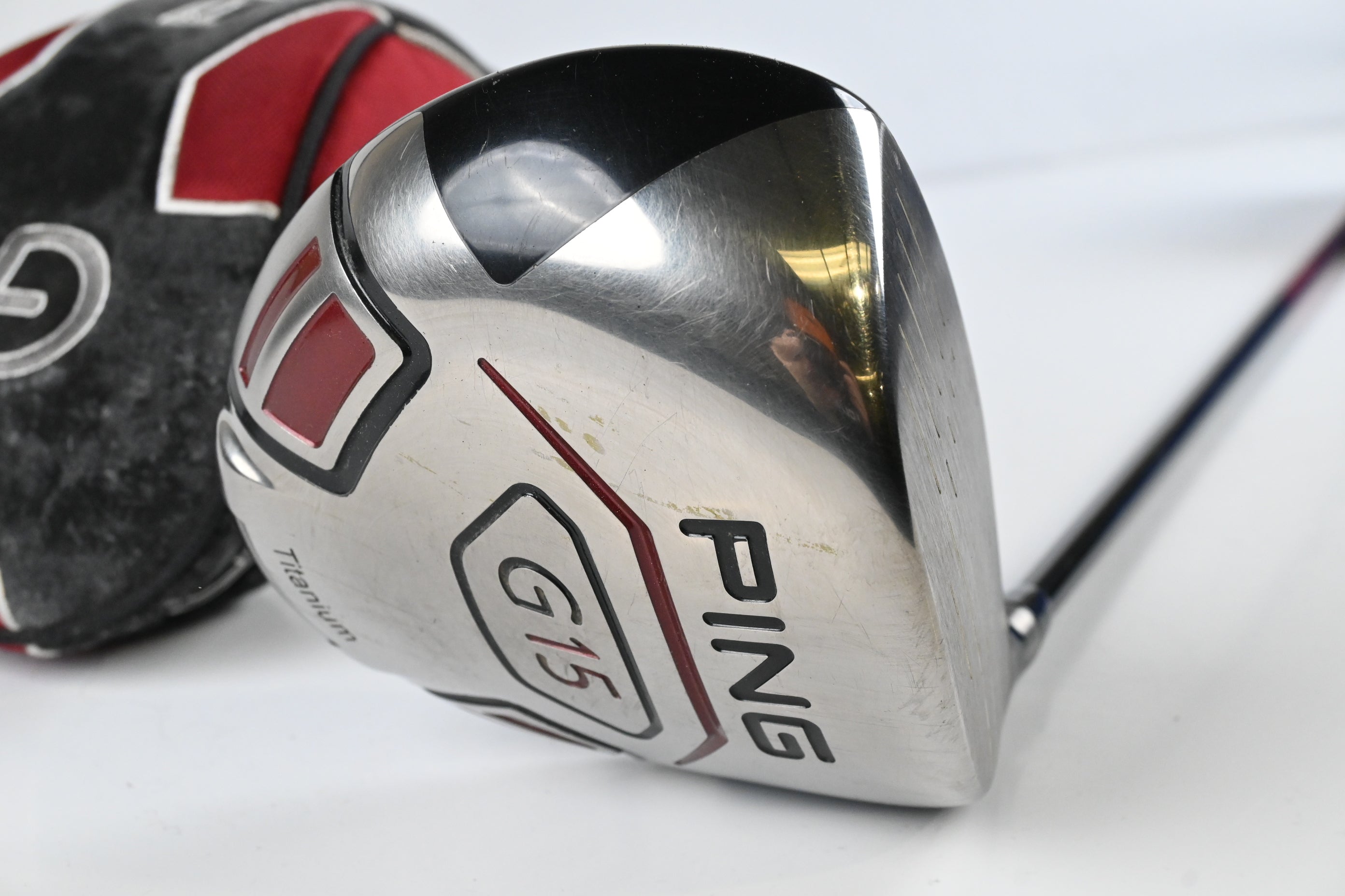 Ping G15 Driver / 9 Degree / Stiff Flex Aldila Serrano 60 Shaft