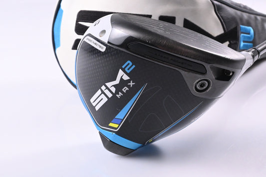 Taylormade SIM2 Max Driver / 9 Degree / Stiff Flex EvenFlow Riptide 60 Shaft