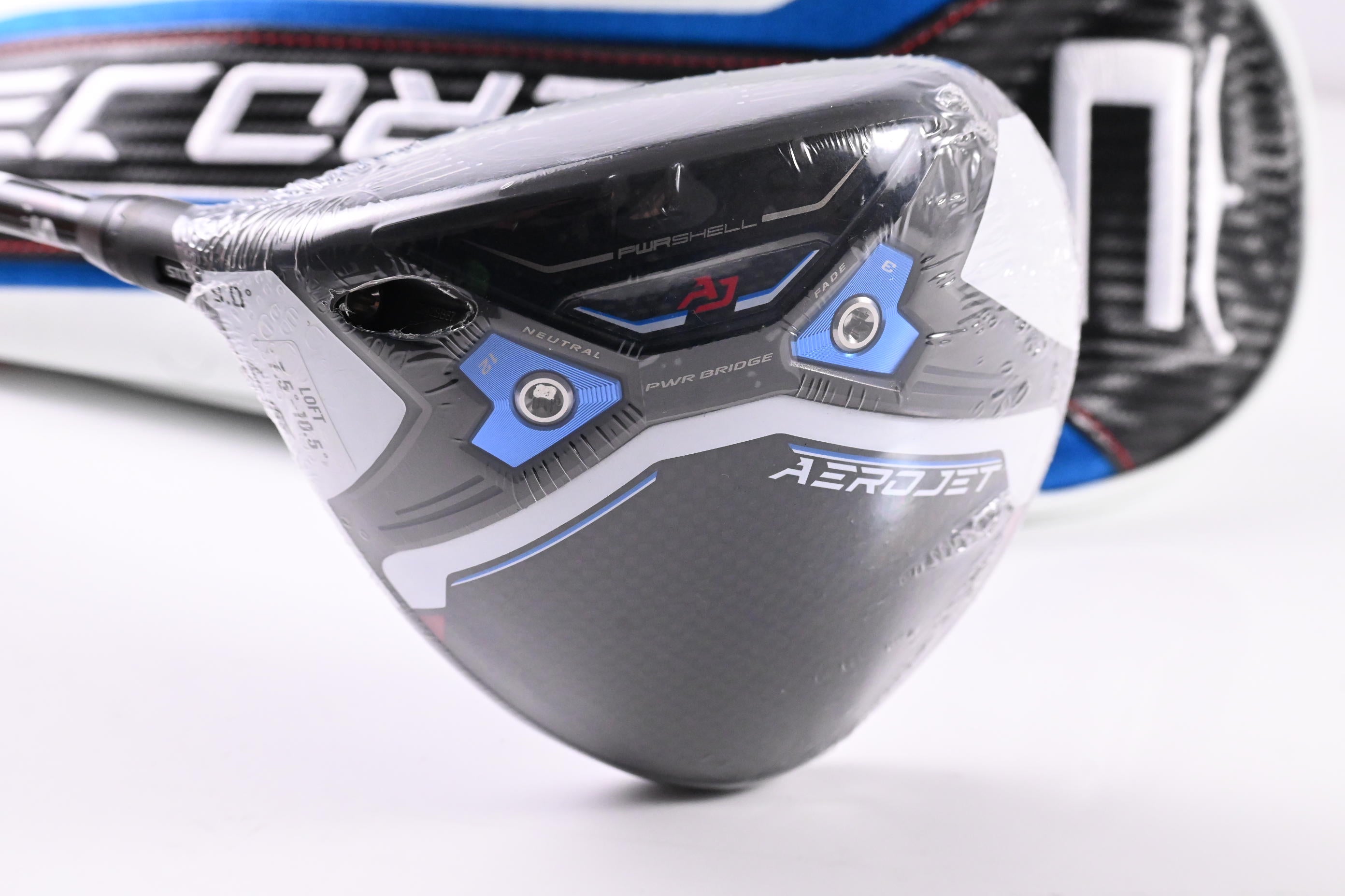 Left Hand Cobra Aerojet LS Driver / 9 Degree / Stiff Flex Kai'li White 60 Shaft