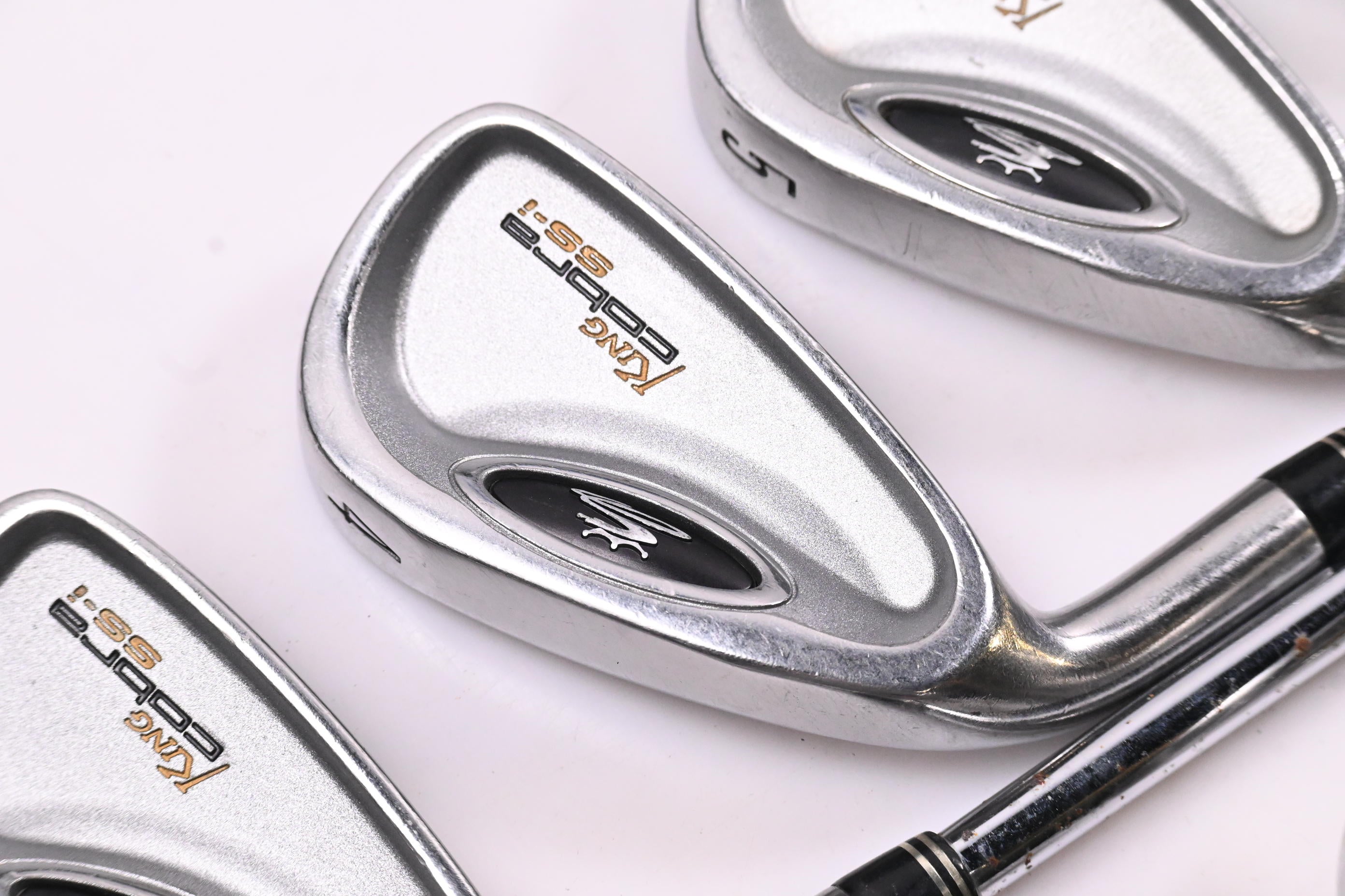 Left Hand King Cobra SS Irons / 3-PW+SW / Regular Flex Cobra 105 Shafts