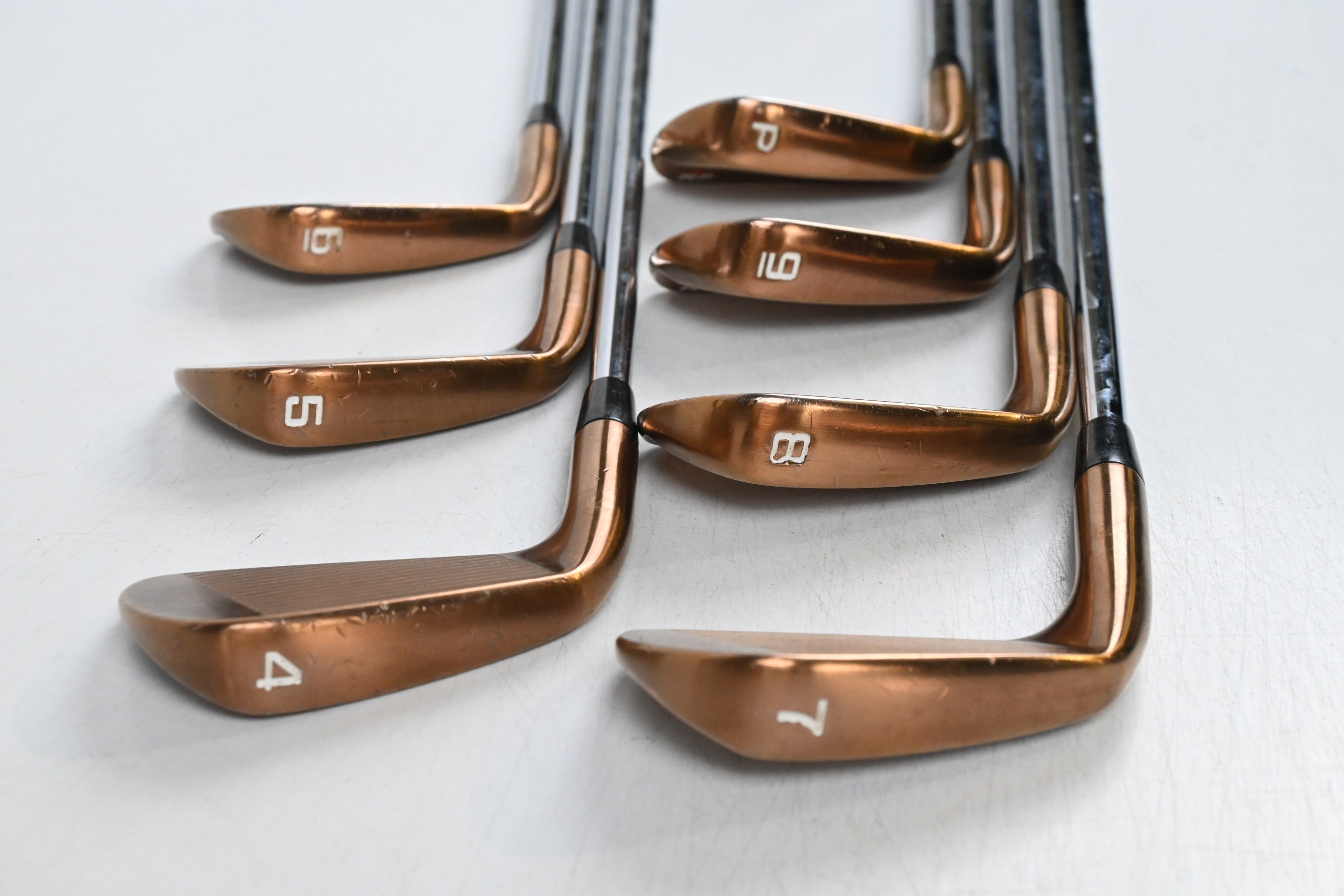 Cobra King RF Forged MB Copper Irons / 4-PW / Regular Flex KBS $-Taper 110