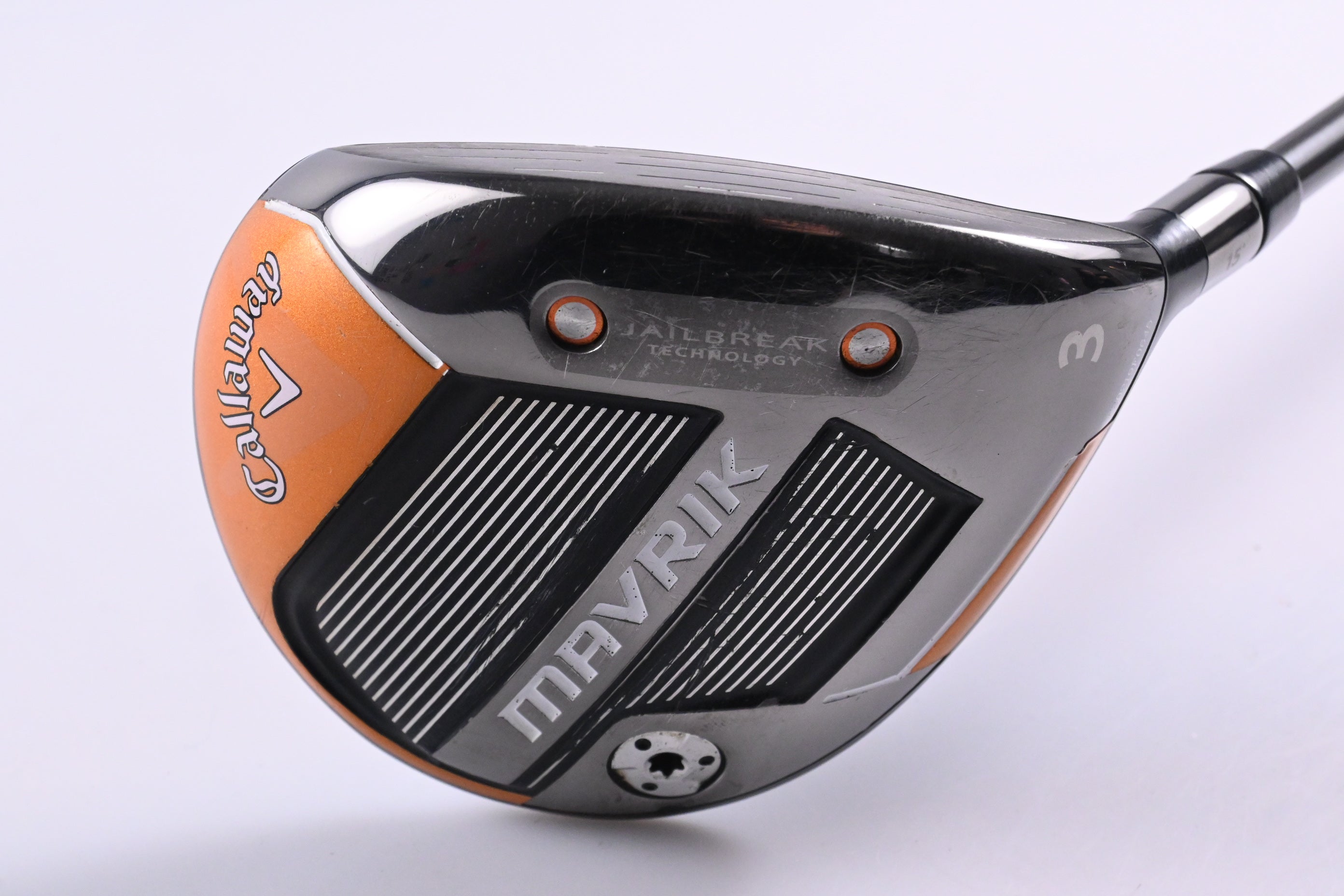 Callaway Mavrik #3 Wood / 15 Degree / Stiff Flex EvenFlow Riptide 60 Shaft