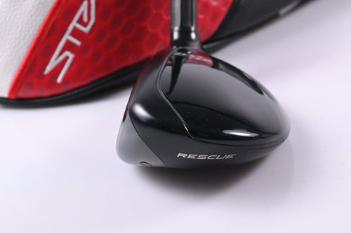 Left Hand Taylormade Stealth 2 #4 Hybrid / 22 Degree / Regular Flex Ventus Red 6