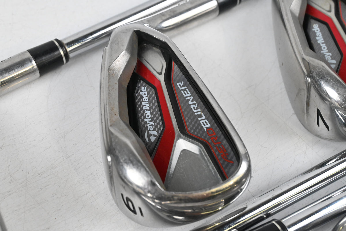 Taylormade Aeroburner Irons / 5-PW+SW / Regular Flex Aero Burner Shafts