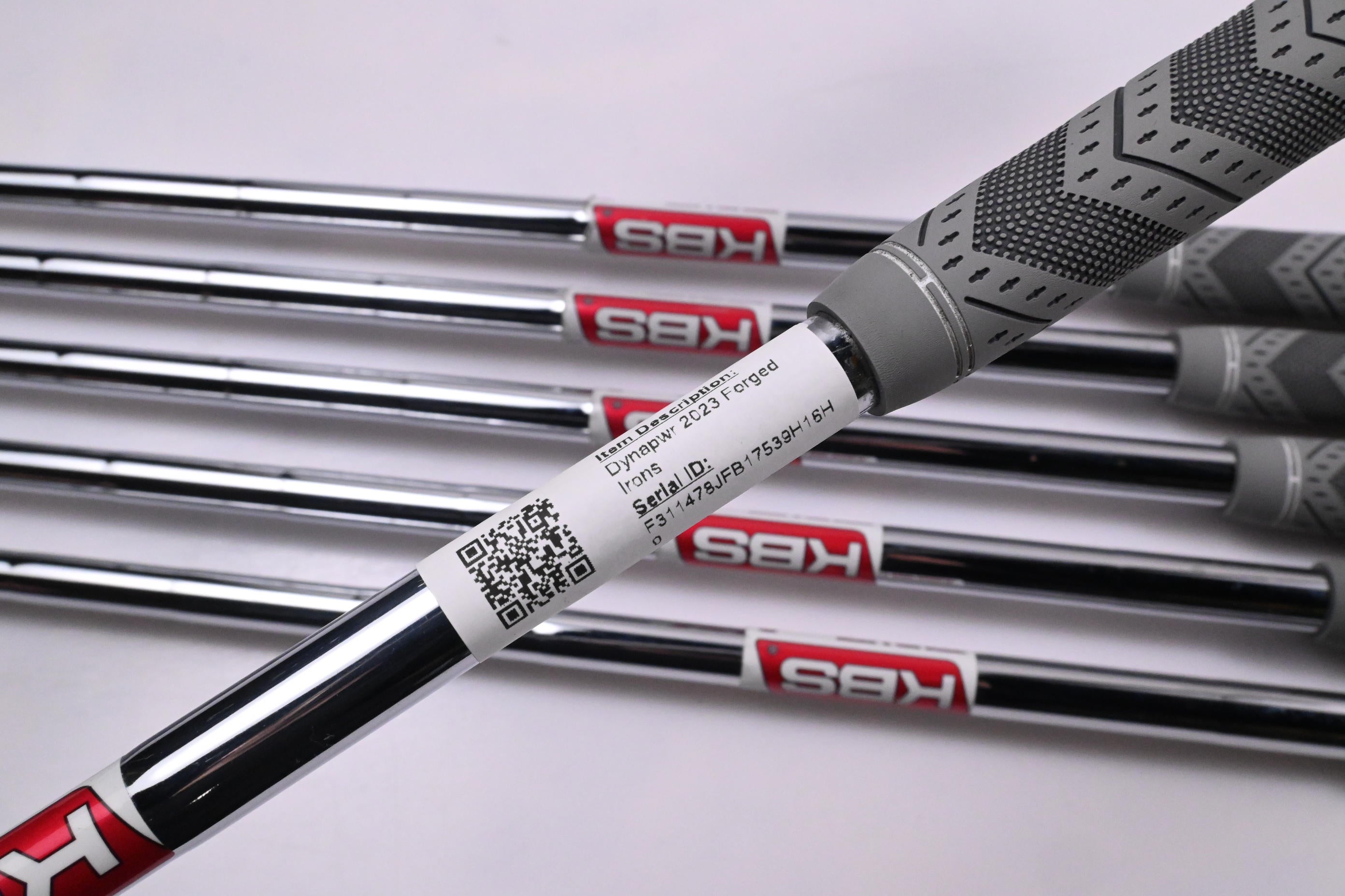 Wilson Dynapwr 2023 Forged Irons / 5-PW / Regular Flex KBS Tour Lite Shafts