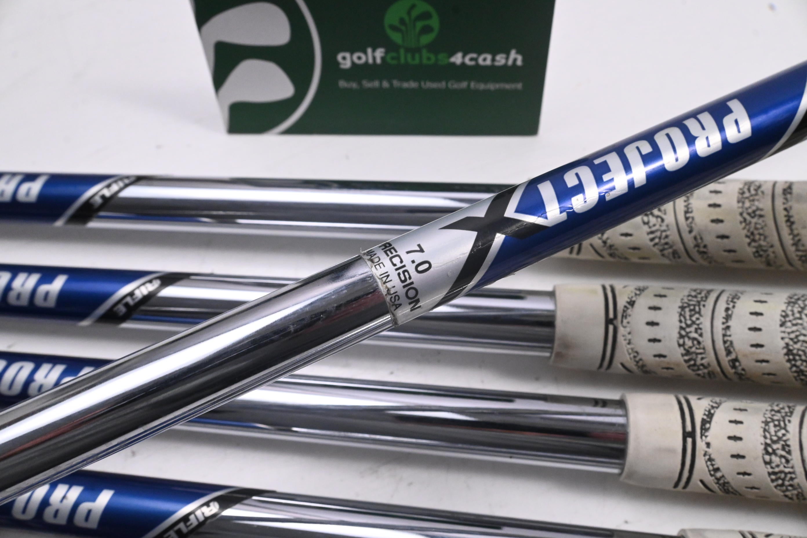 Cobra RF REV33 Irons / 4-PW / TX-Flex Project X Shafts
