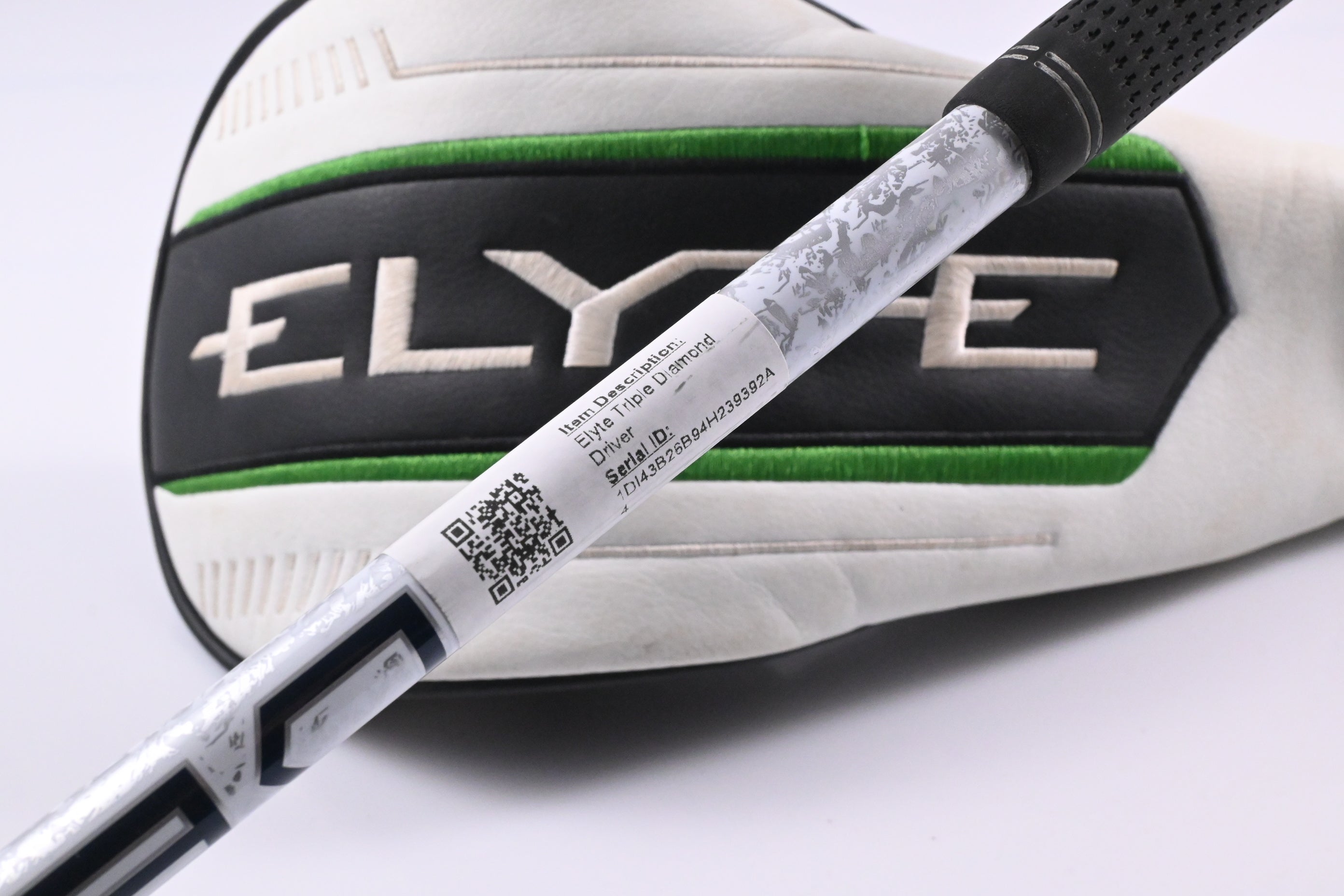 Callaway Elyte Triple Diamond Driver / 9 Degree / Stiff Flex Denali Charcoal 50