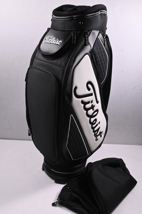 Titleist Midsize Tour Bag / 6-Way Divider / Black, White