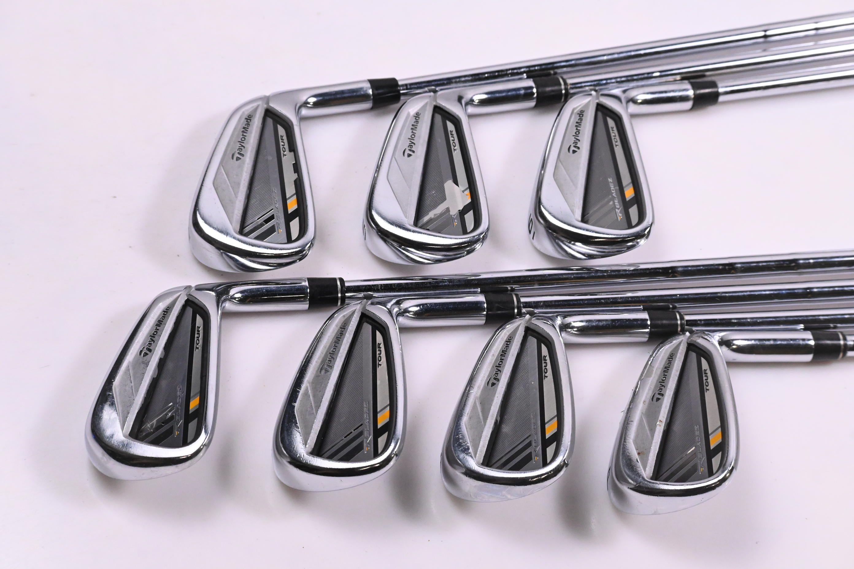 Taylormade Rocketbladez Tour Irons / 4-PW / Regular Flex KBS Tour Shafts