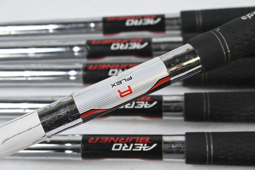 Taylormade Aeroburner Irons / 5-PW+SW / Regular Flex Aero Burner Shafts
