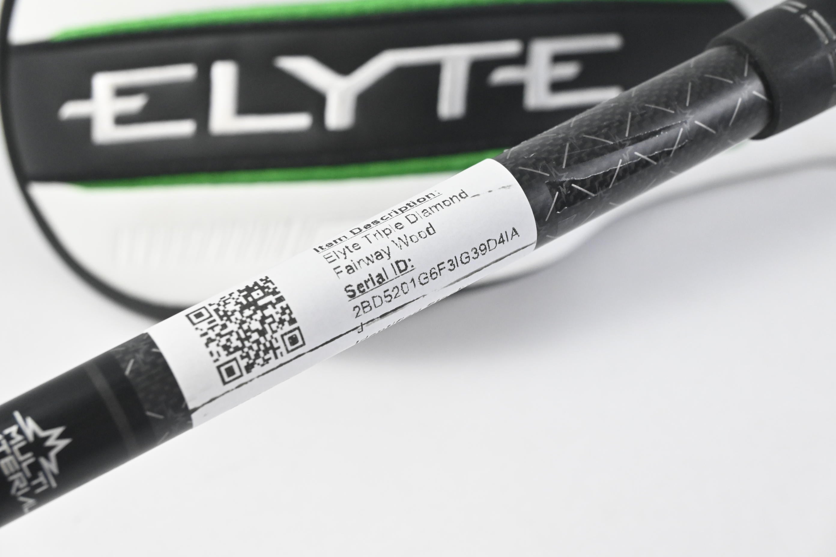 Callaway Elyte Triple Diamond #3 Wood / 15 Degree / Stiff Flex Tensei 1K Black