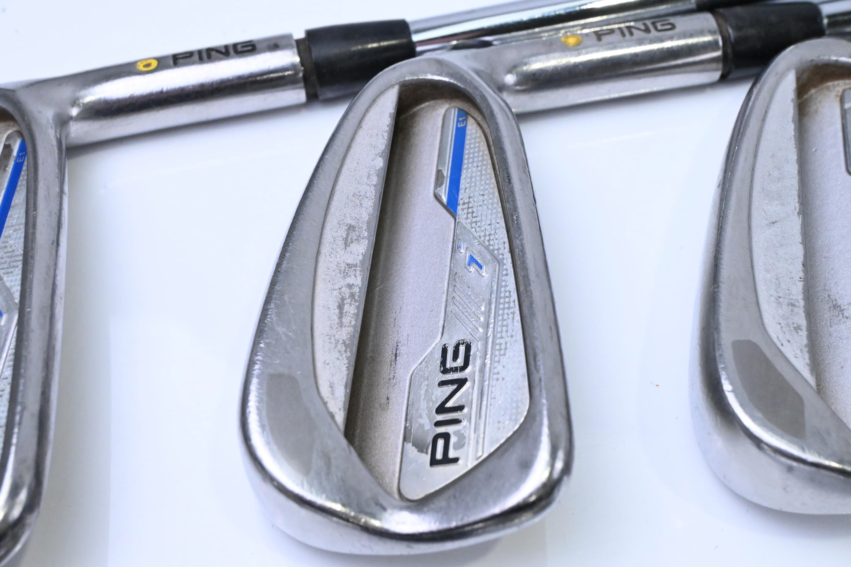 Ping i-Series E1 Irons / 5-PW / Yellow Dot / Stiff Flex N.S.Pro Modus 3 Tour 105