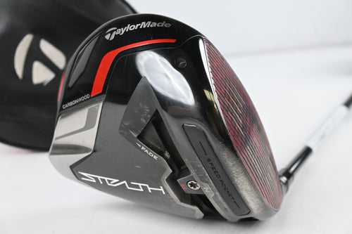 Taylormade Stealth Plus Driver / 9 Degree / Stiff Flex Hzrdus Smoke Red RDX 60
