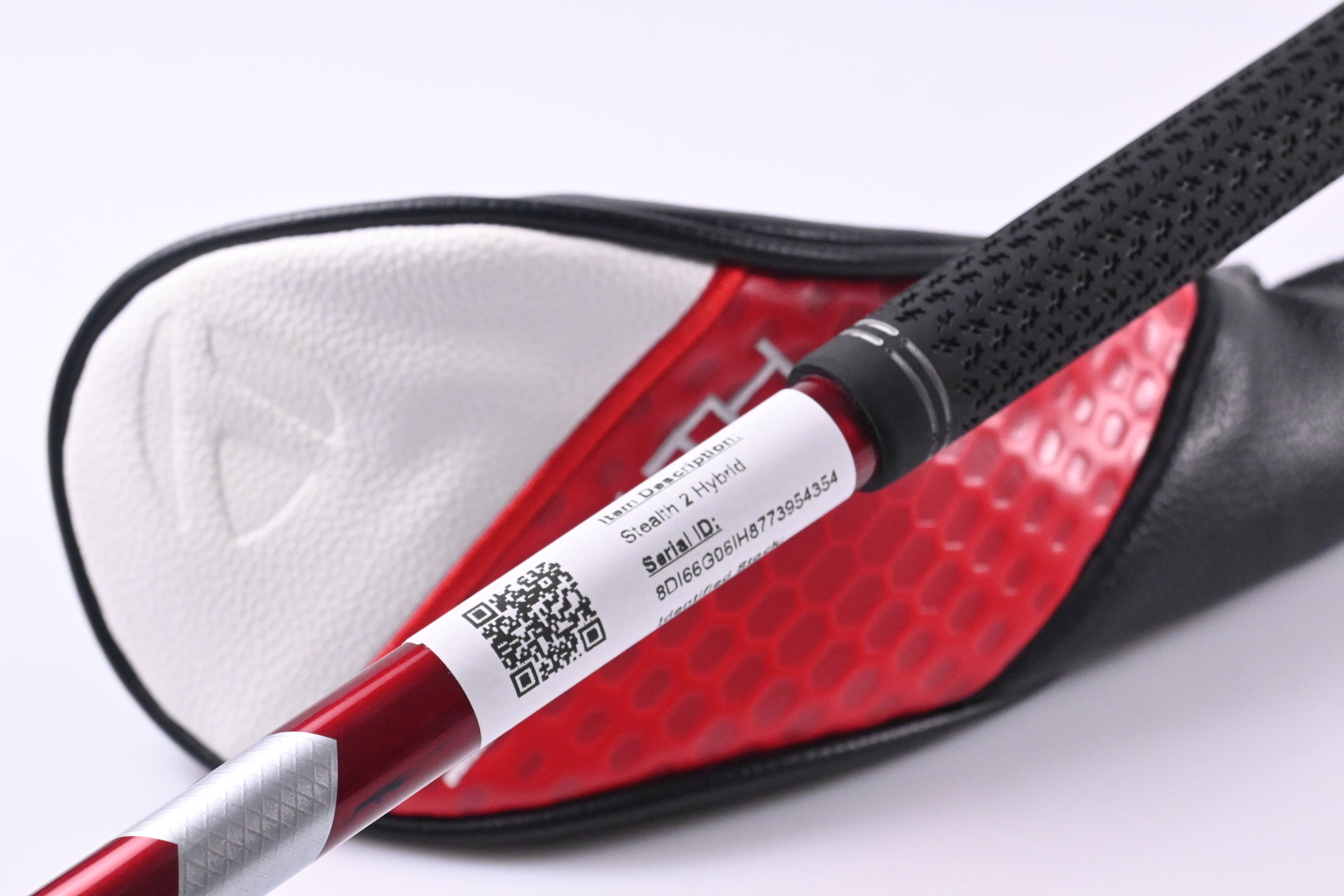 Left Hand Taylormade Stealth 2 #4 Hybrid / 22 Degree / Regular Flex Ventus Red 6