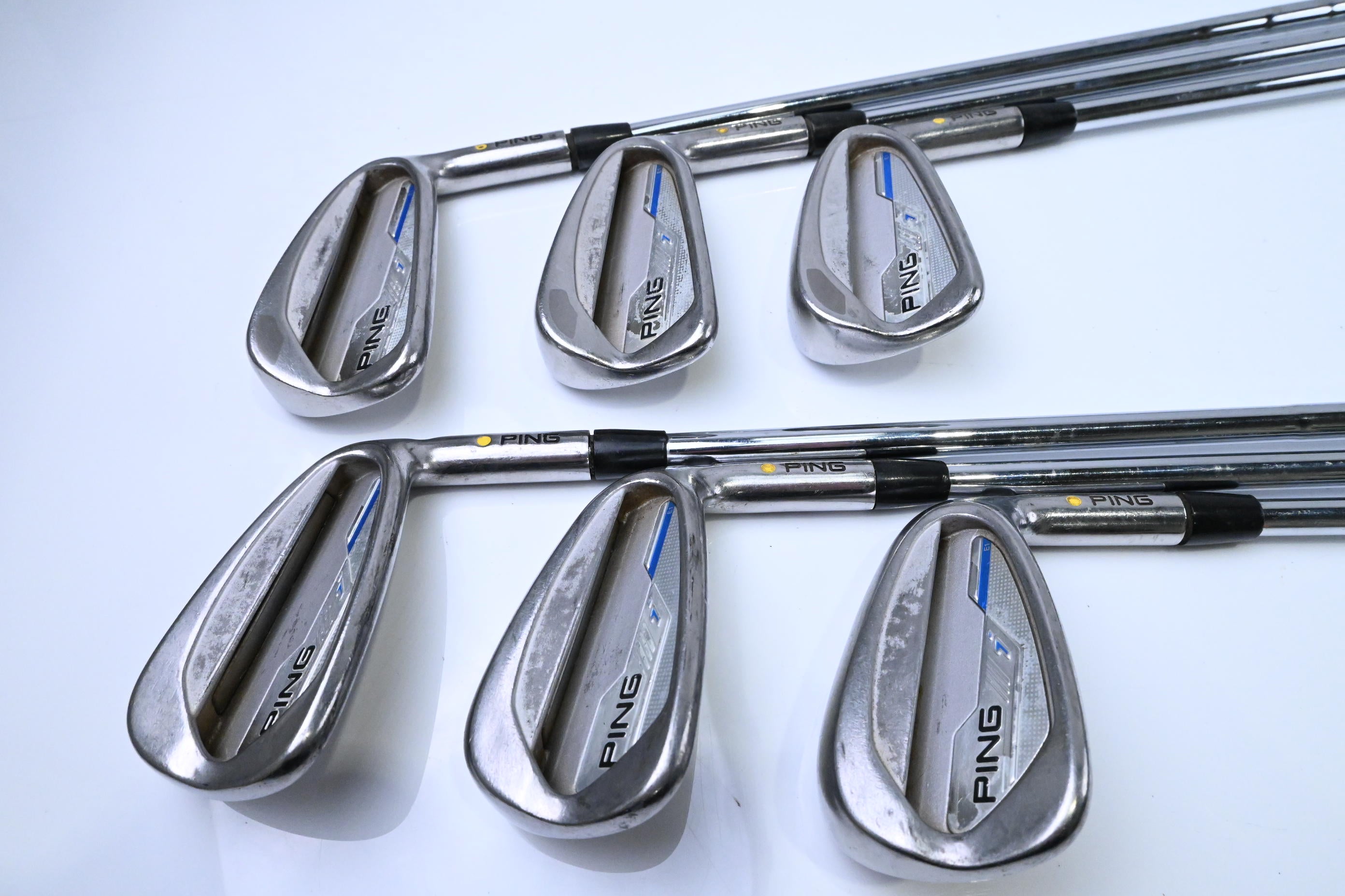 Ping i-Series E1 Irons / 5-PW / Yellow Dot / Stiff Flex N.S.Pro Modus 3 Tour 105