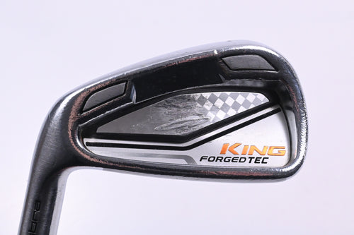 Left Hand Cobra King Forged Tec #7 Iron / Stiff Flex KBS Tour C-Taper Lite 110