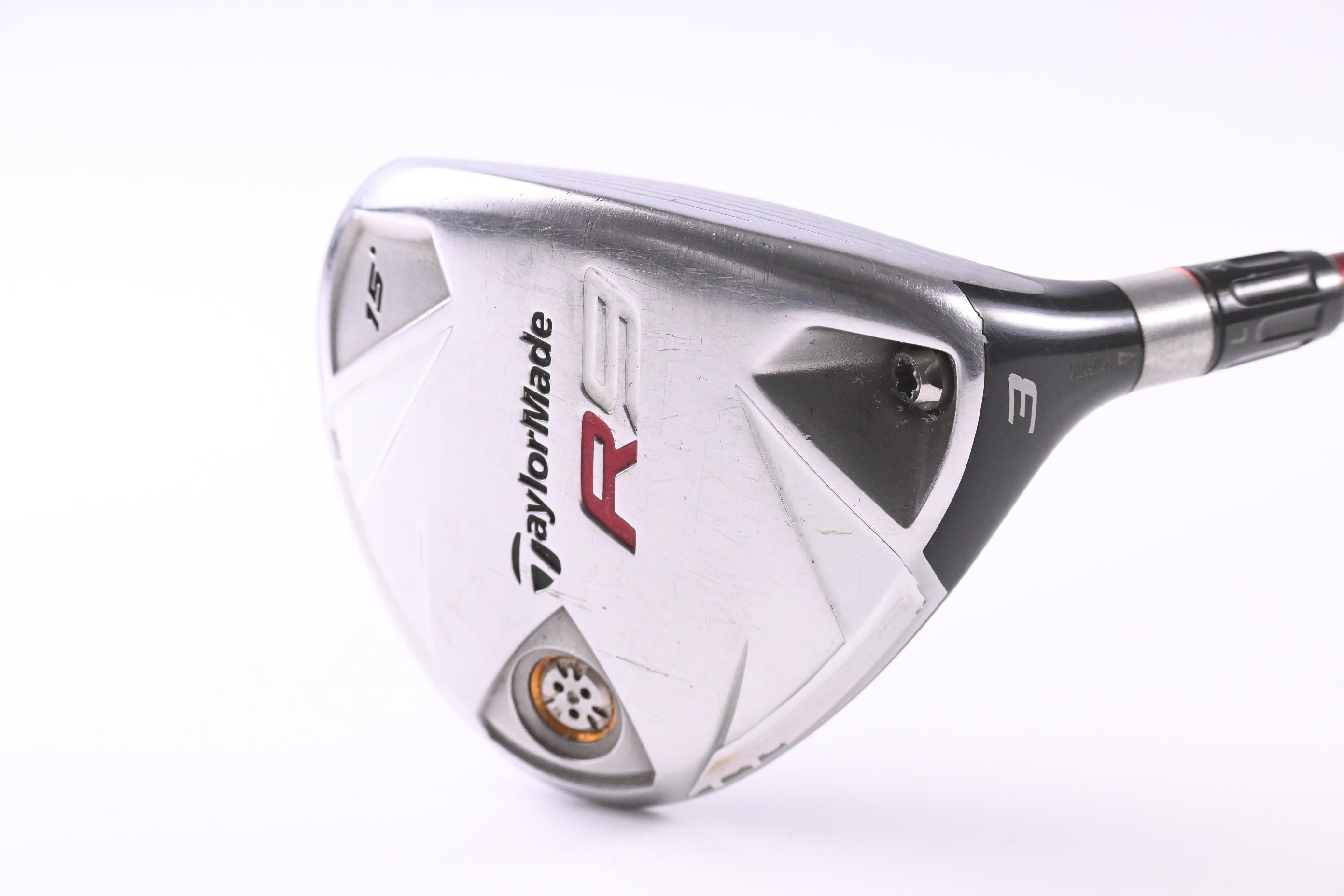 Taylormade R9 #3 Wood / 15 Degree / Stiff Flex Fujikura Motore 70 Shaft