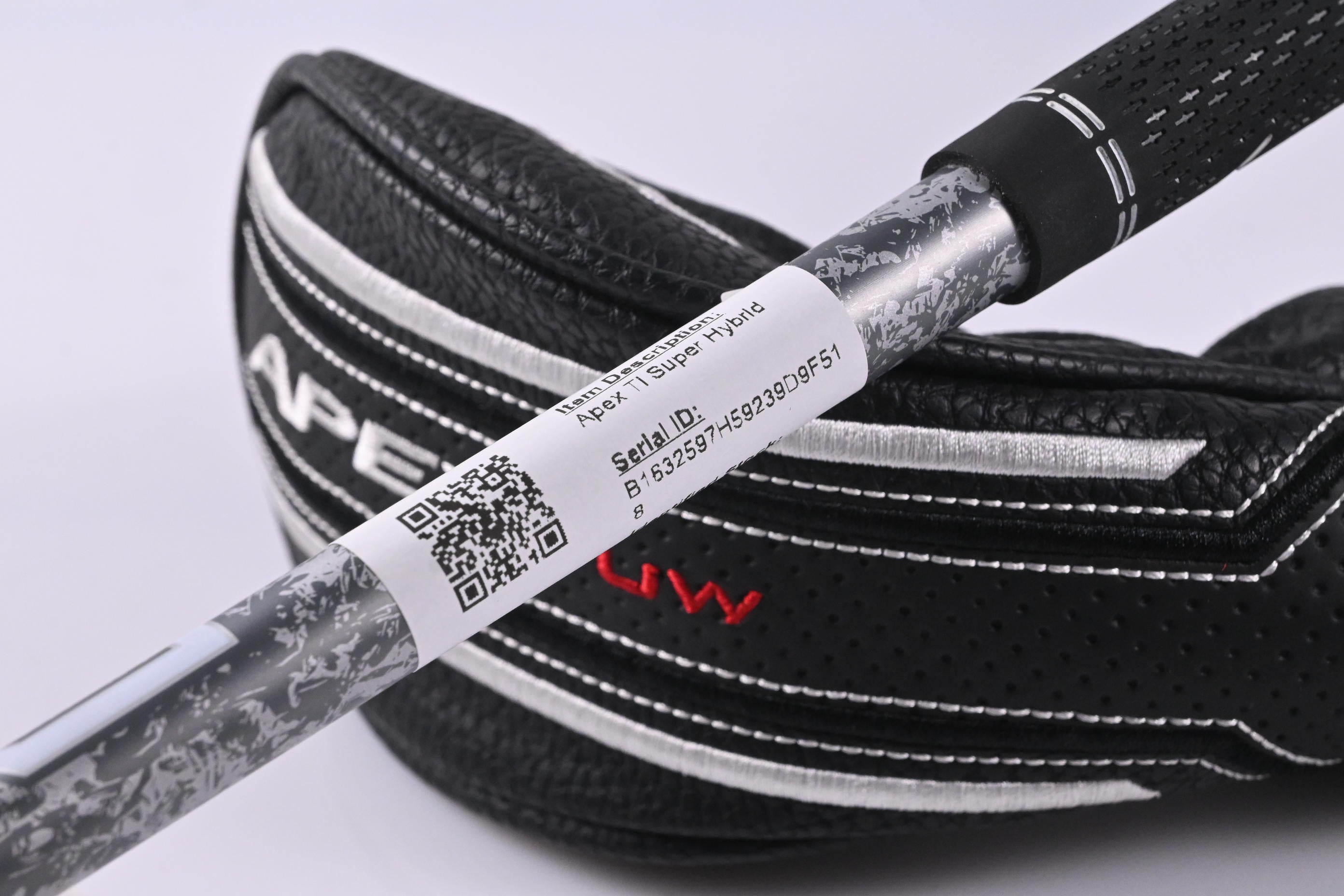 Callaway Apex Ti Super #4 Hybrid / 21 Degree / Stiff Flex Denali Frost Silver 70