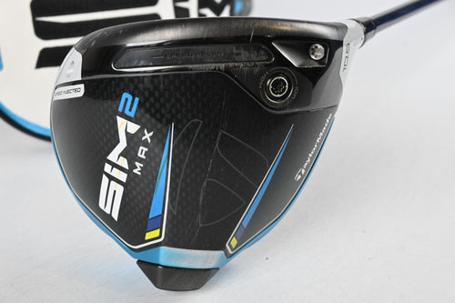 Taylormade SIM2 Max Driver / 10.5 Degree / Regular Flex Fujikura Ventus Blue 5