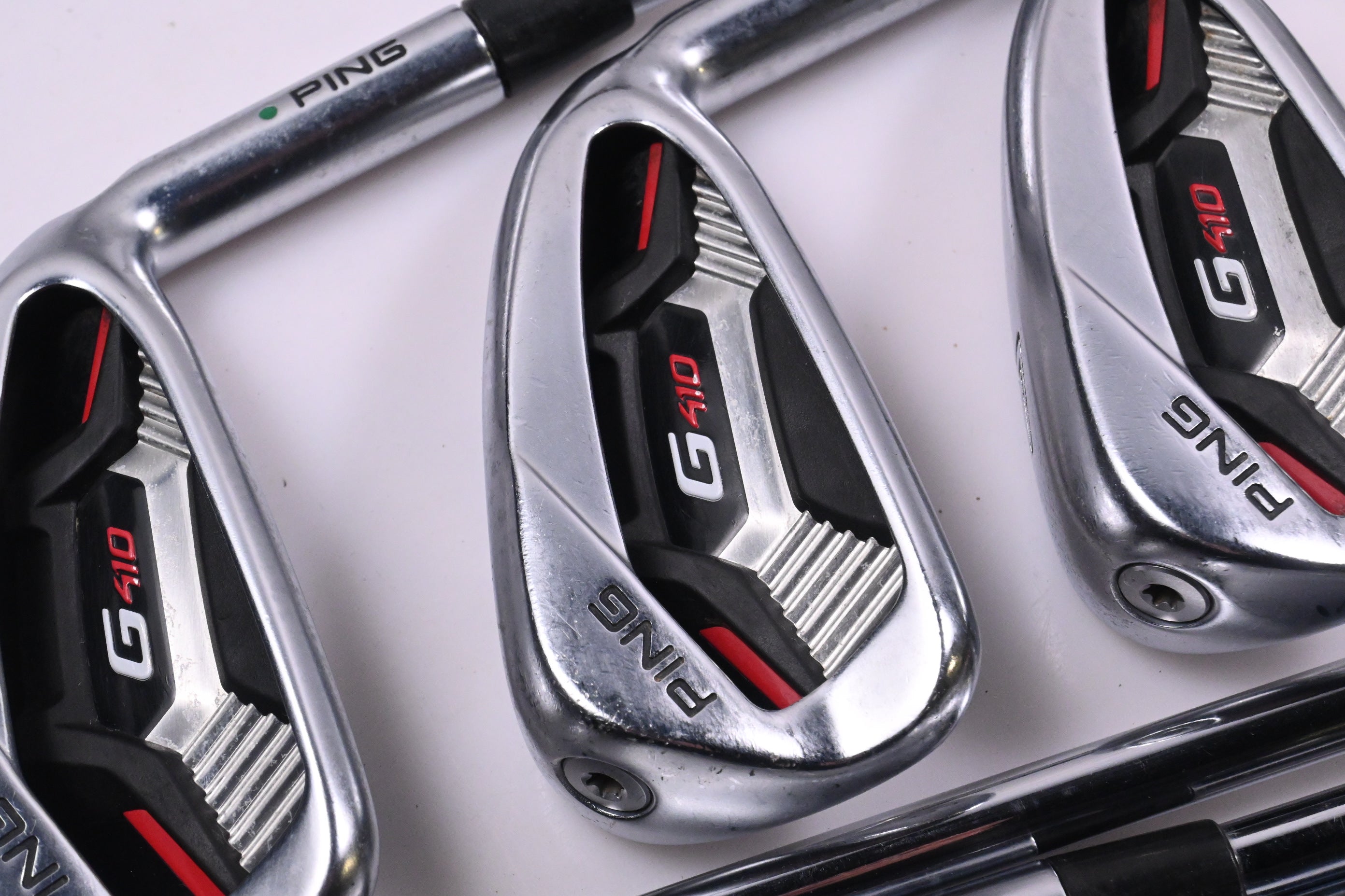 Ping G410 Irons / 5-PW+SW / Green Dot / Regular Flex N.S.Pro Modus³ Tour 105