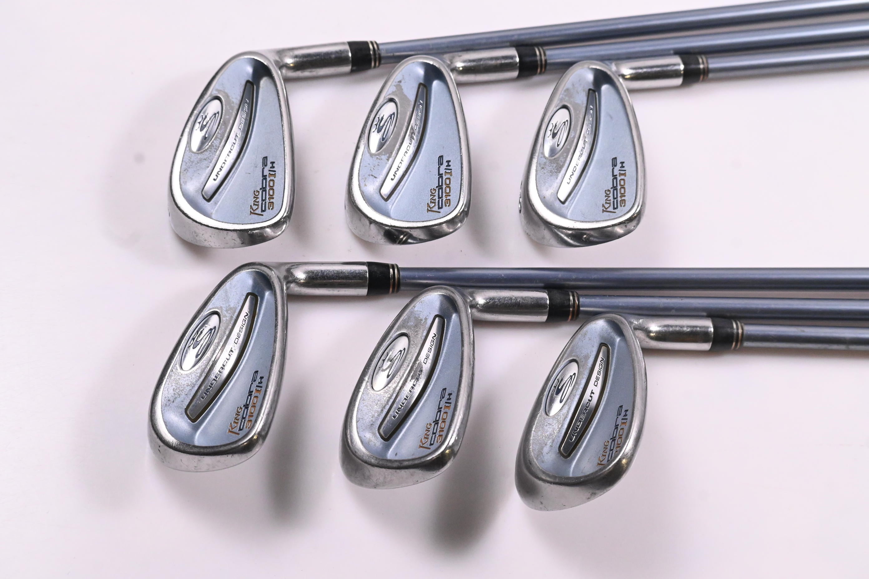 Ladies King Cobra 3100 I/H Irons / 6-PW+SW / Ladies Flex Aldila NV 50 Shafts