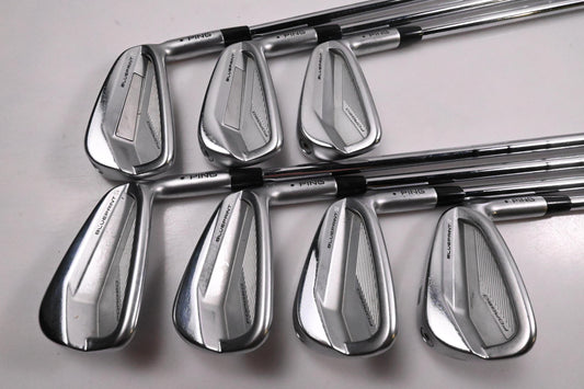Ping Blueprint S Irons / 4-PW / Black Dot / X-Flex KBS Tour 130 Steel Shafts