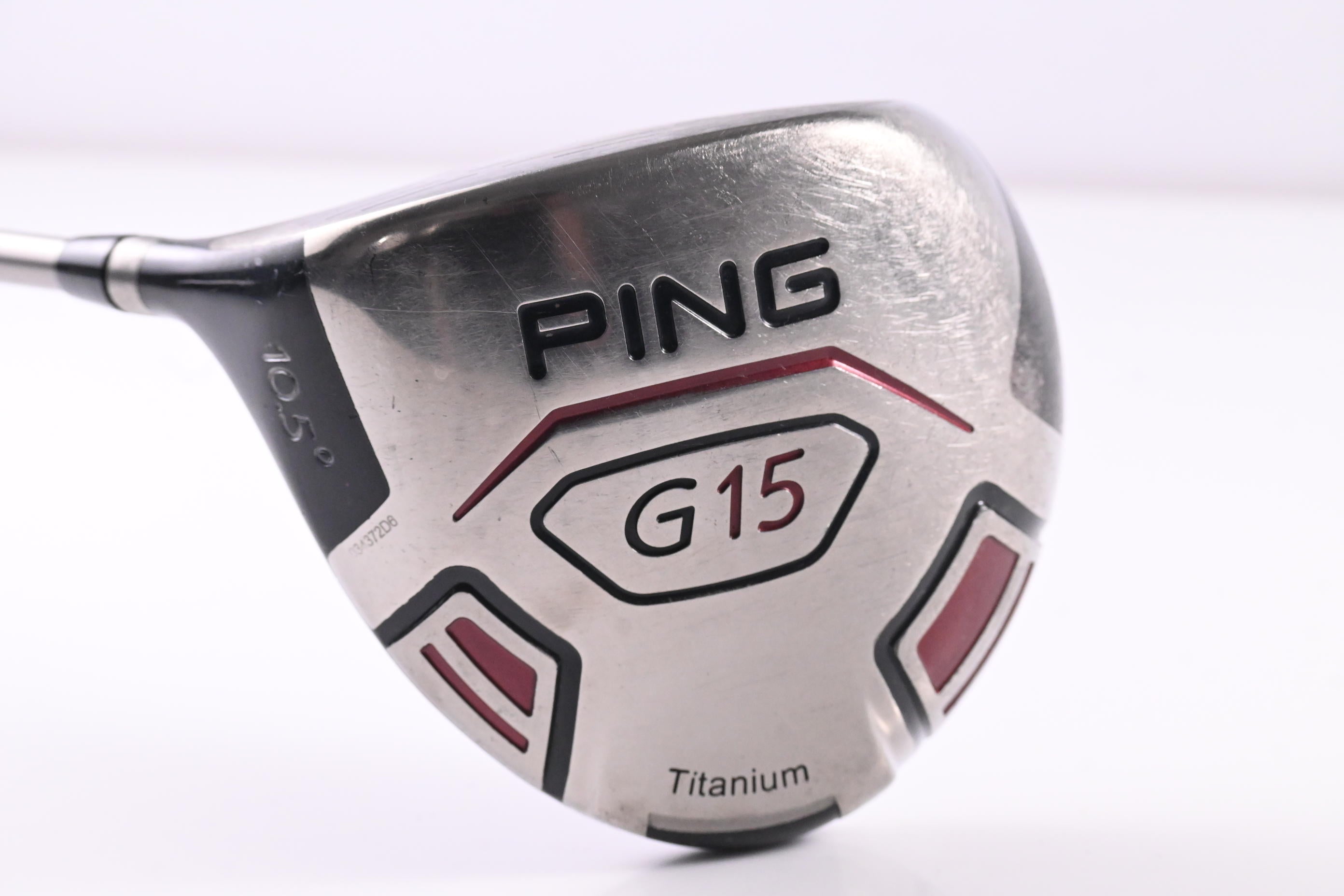 Left Hand Ping G15 Driver / 10.5 Degree / Regular Flex Ping TFC 169 Shaft