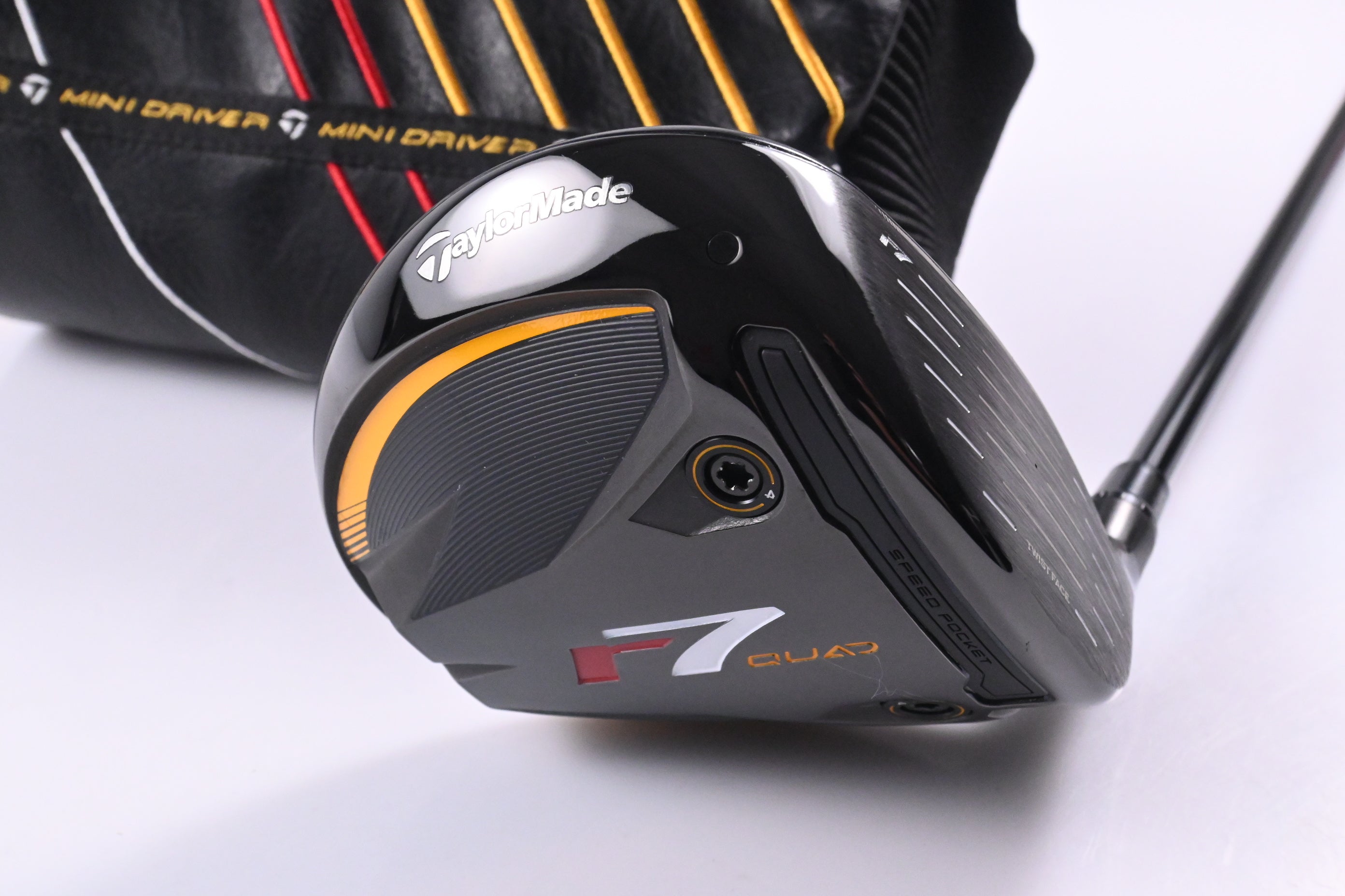 Taylormade R7 Quad Mini Driver / 11.5 Degree / Stiff Flex Speeder MD 6 Shaft