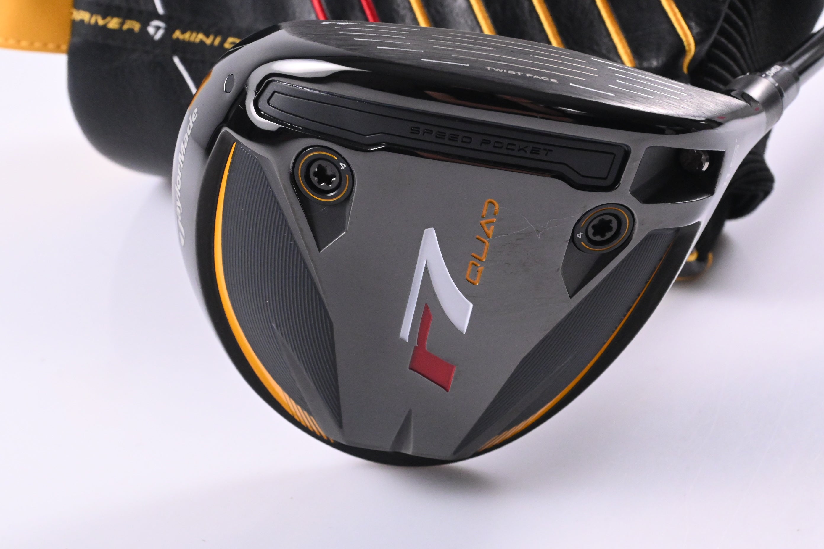 Taylormade R7 Quad Mini Driver / 11.5 Degree / Stiff Flex Speeder MD 6 Shaft