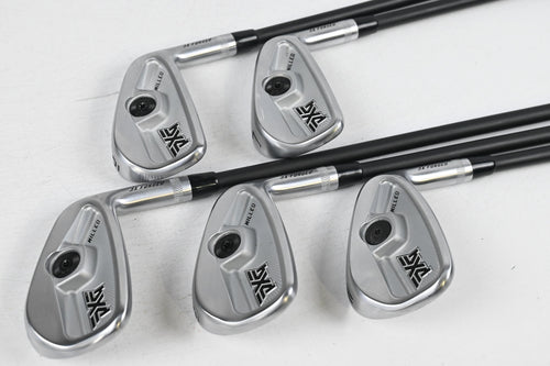 PXG 0317 CB Milled Irons / 6-PW / Stiff flex MMT 80 Shafts