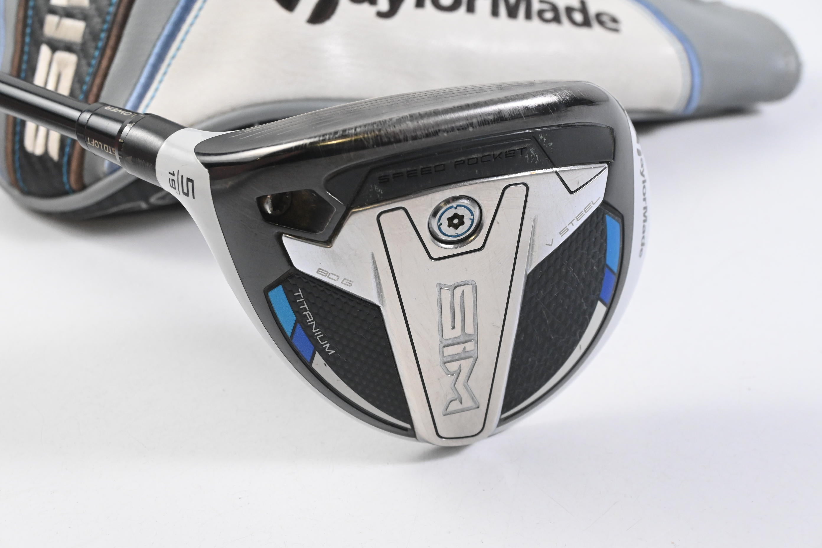 Left Hand Taylormade SIM Ti #5 Wood / 19 Degree / Stiff Flex Diamana Limited 75