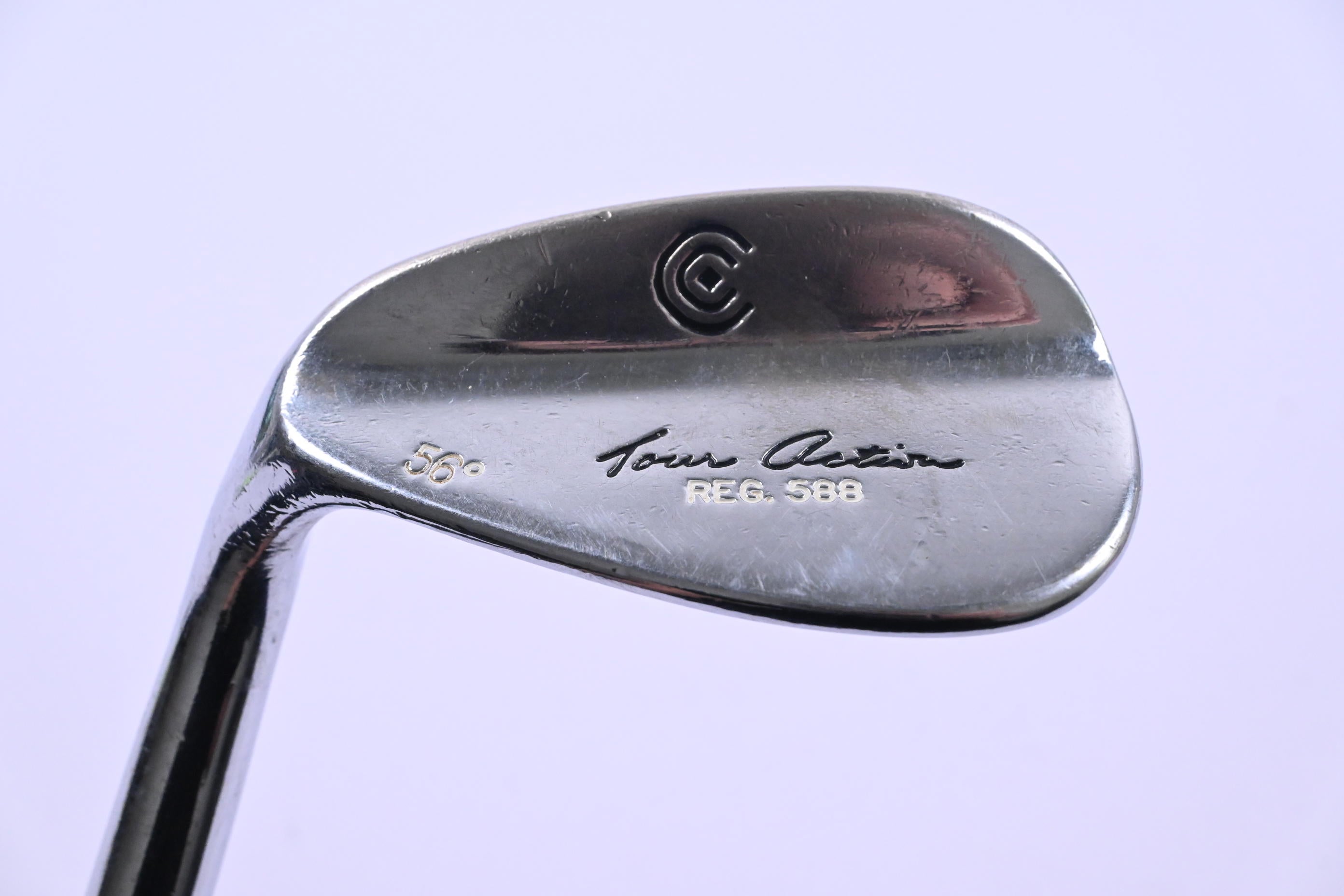 Left Hand Cleveland 588 Tour Action Sand Wedge / 56 Degree / Wedge Flex Shaft