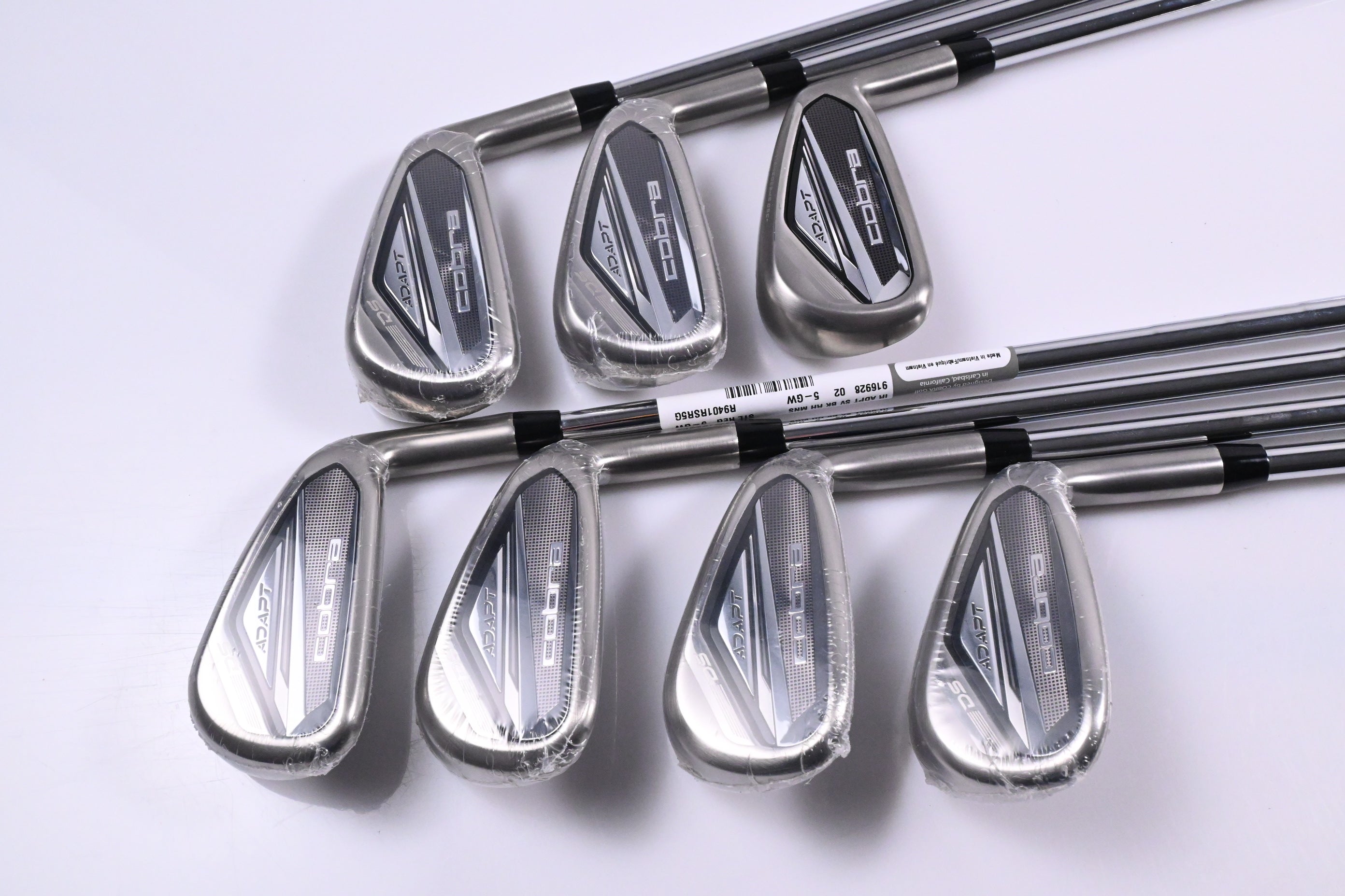 Cobra DS-Adapt Irons / 5-PW+GW / Regular Flex KBS Tour Lite Shafts