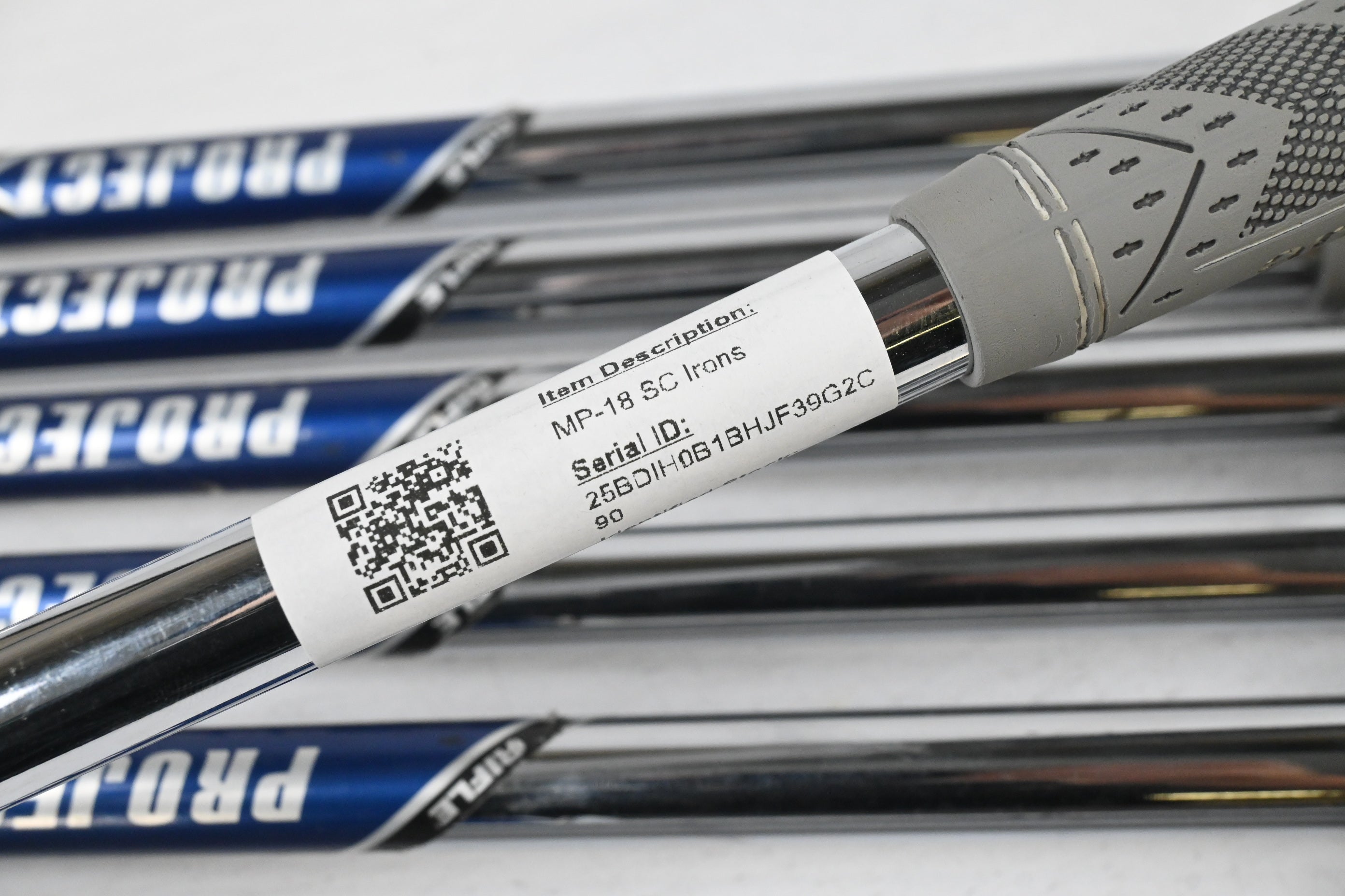 Mizuno MP-18 SC Irons / 4-PW / Stiff Flex Project X Rifle Shafts