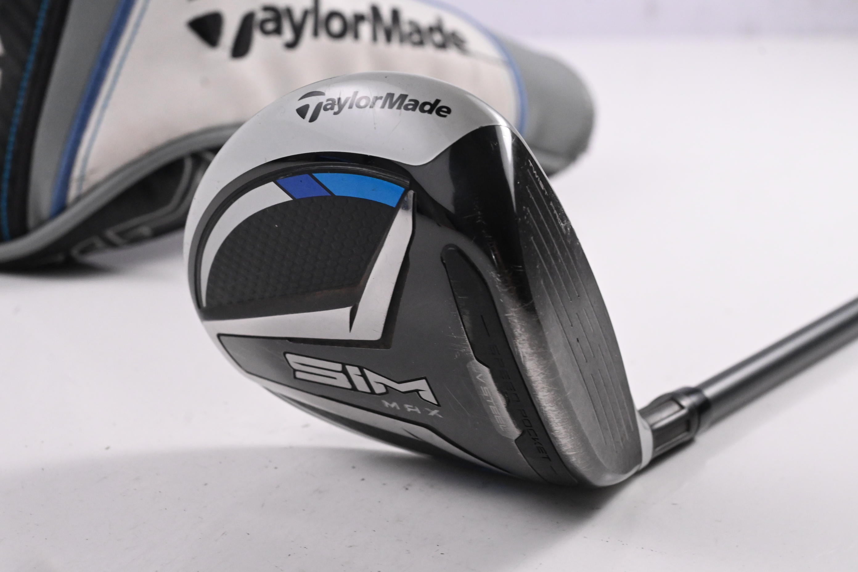 Taylormade SIM Max #3 Wood / 15 Degree / Stiff Flex HZRDUS Smoke 70 Shaft